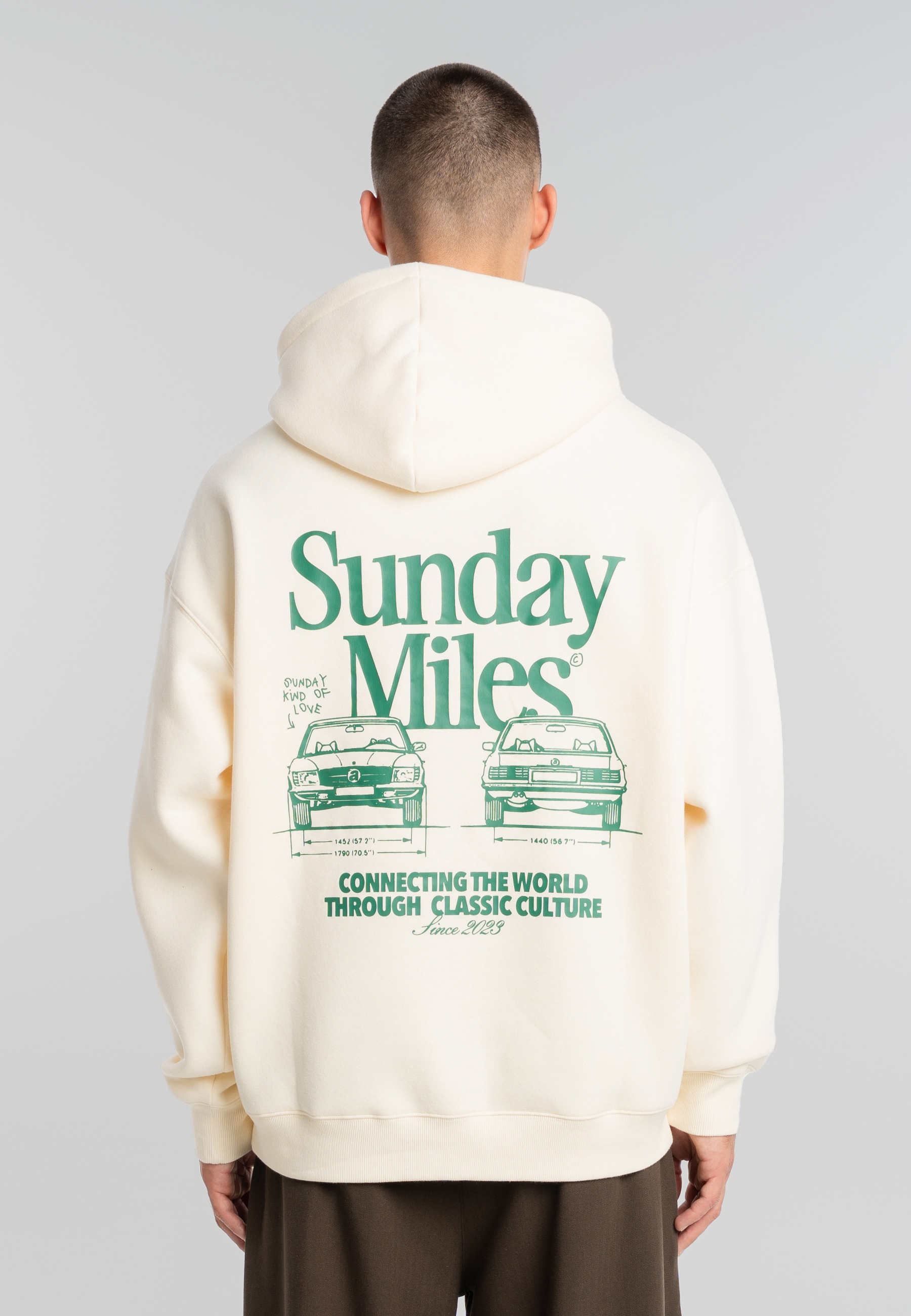 Another Cotton Lab Rundhalspullover »Another Cotton Lab Sunday Miles Hoodie« 1