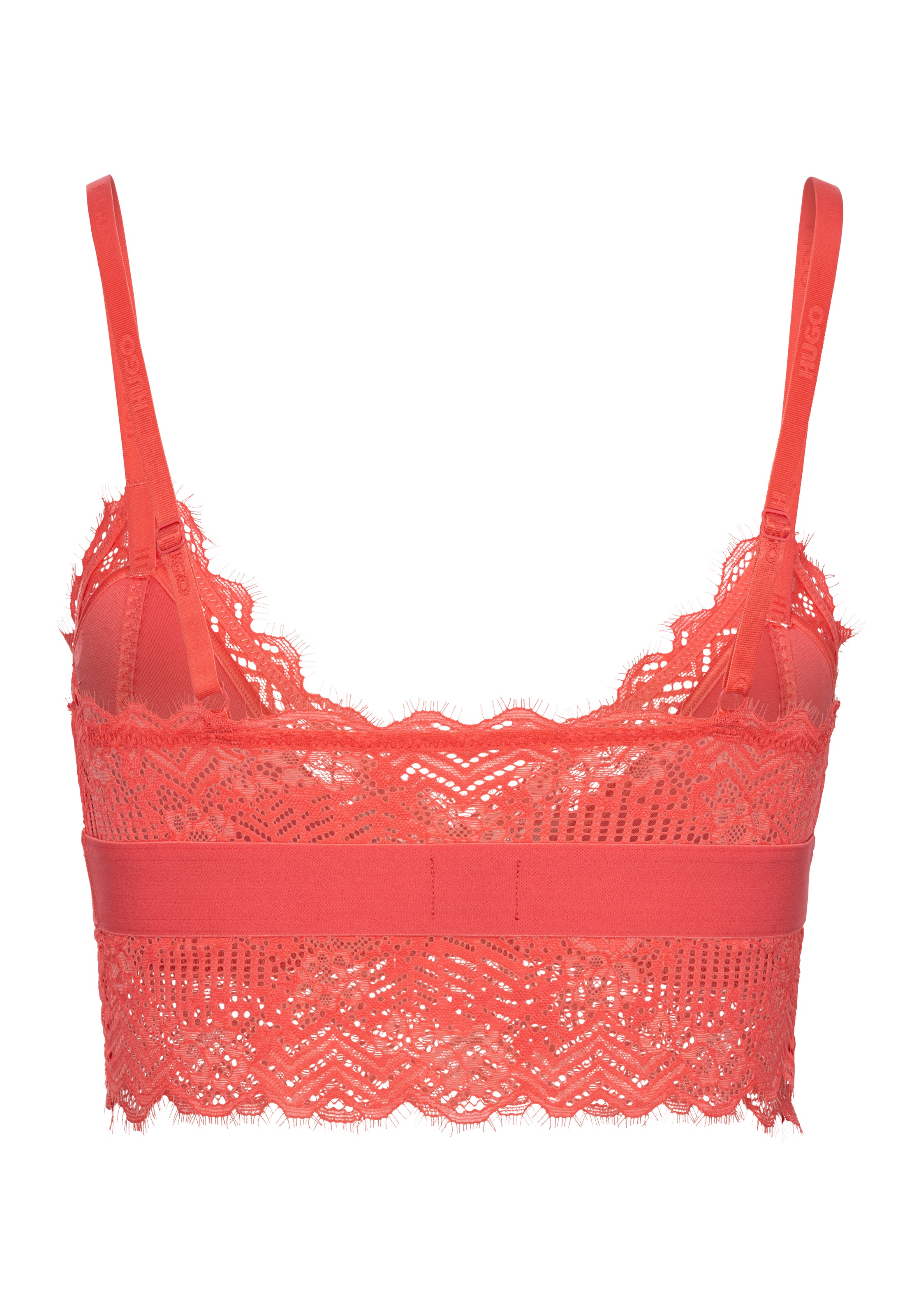 HUGO Underwear Bügelloser BH »TRIANGLE RL LACE«, mit Hugo-Label am Bund