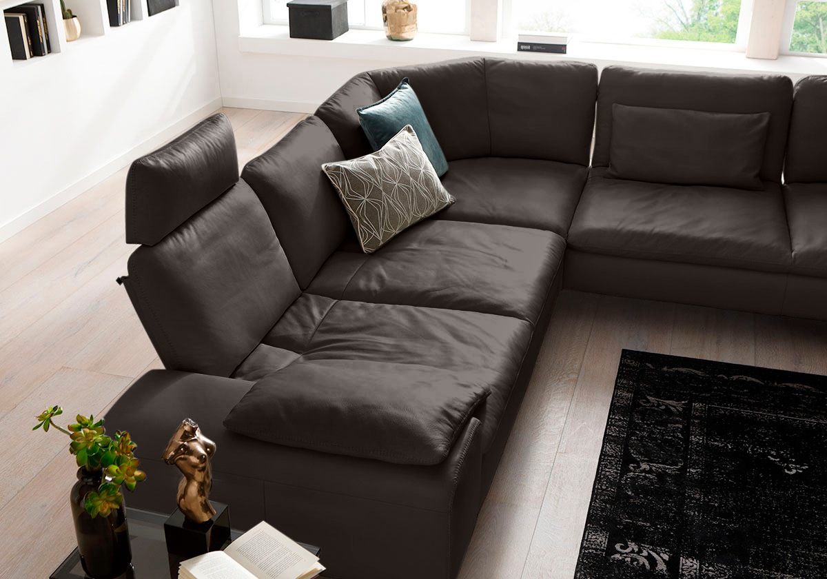 W.SCHILLIG Ecksofa "valentinoo, Designsofa, elegant und bequem, L-Form" mit günstig online kaufen