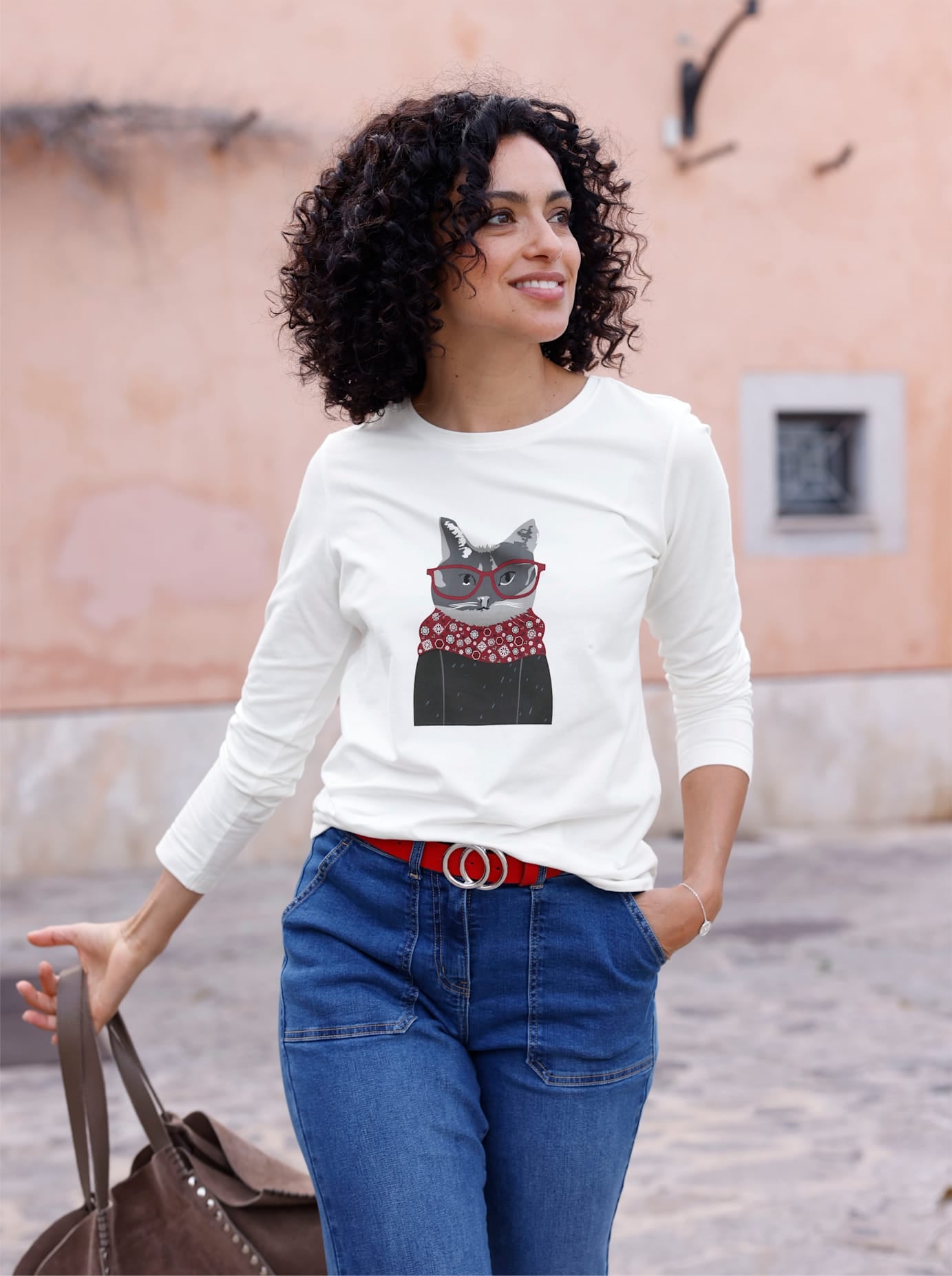 Inspirationen Rundhalsshirt "Shirt" 1 Stk. tlg. günstig online kaufen