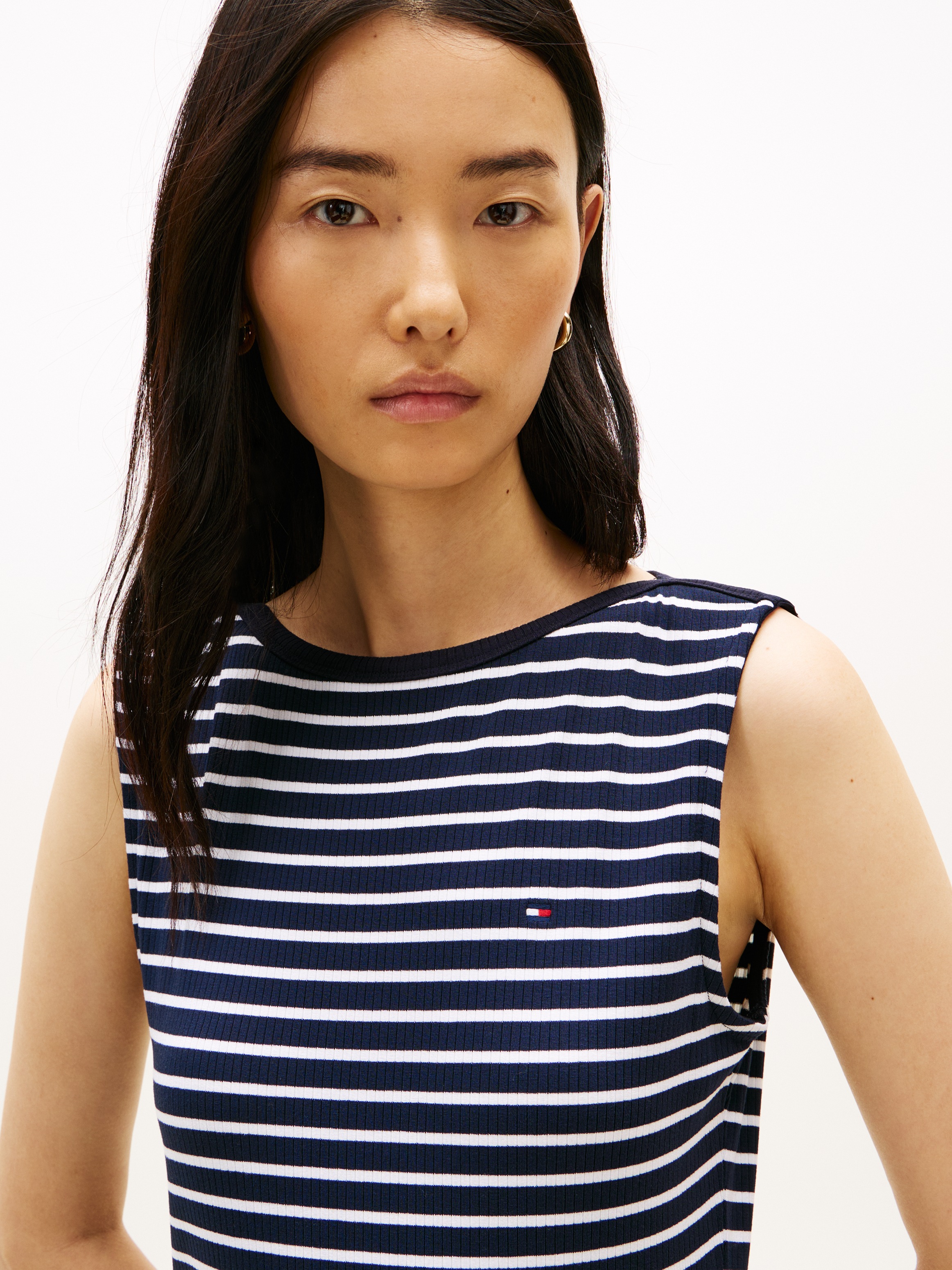 Thumbnail - Tommy Hilfiger Jerseykleid "5X2 SLIM SLASH-NK DRS"