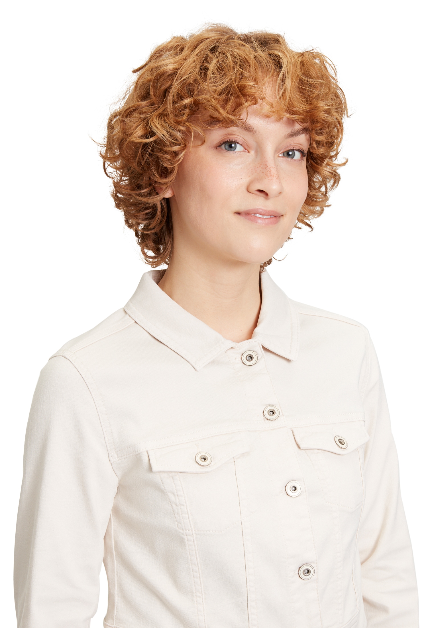 Cartoon Canvasjacke »Cartoon Damen Casual-Jacke mit aufgesetzter Brusttasche«