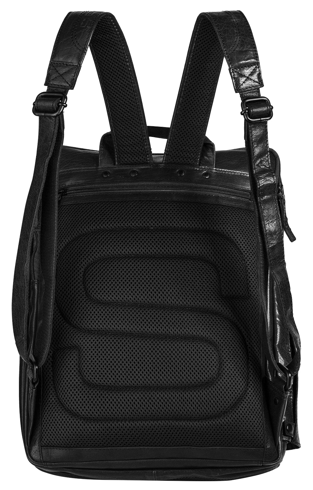 Spikes & Sparrow Laptoprucksack, echt Leder