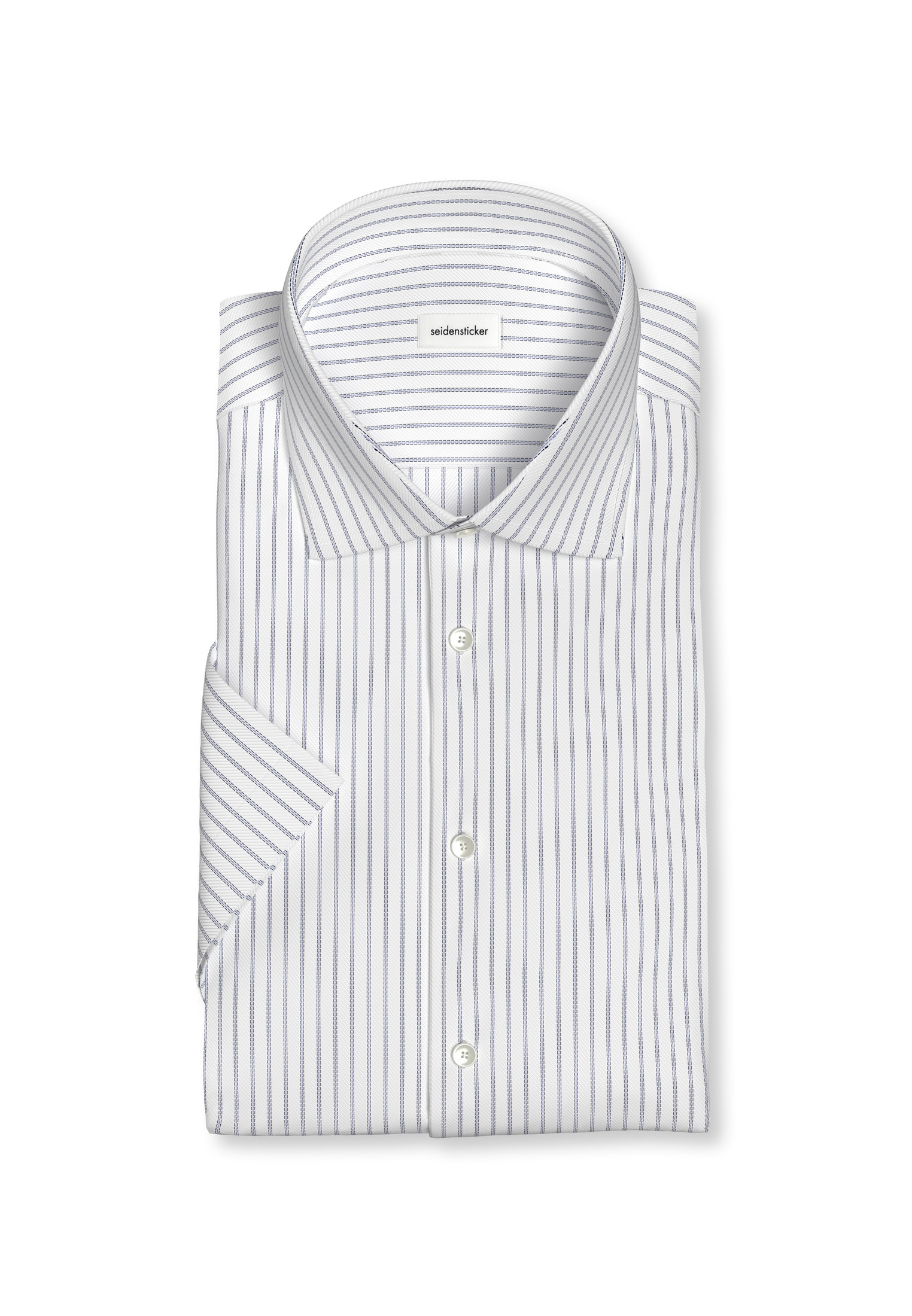 seidensticker Businesshemd »Regular« Regular Kurzarm Kentkragen Streifen