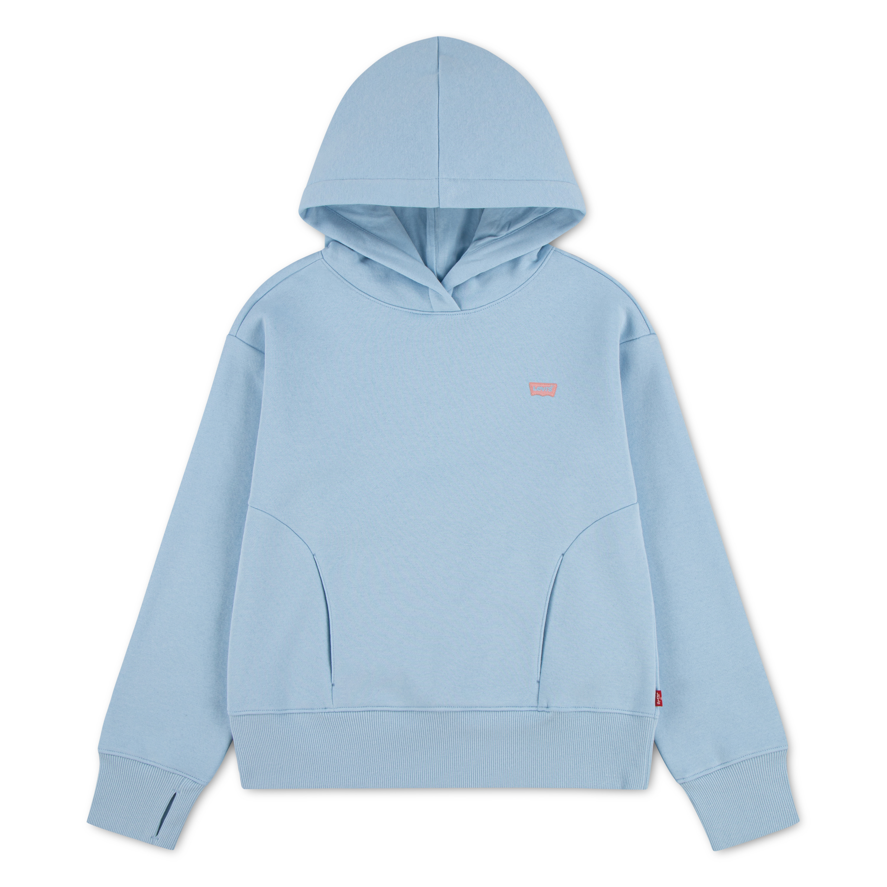 Levis Kids Kapuzensweatshirt "LVG BATWING PATCH HOODIE", mit Daumenlöchern