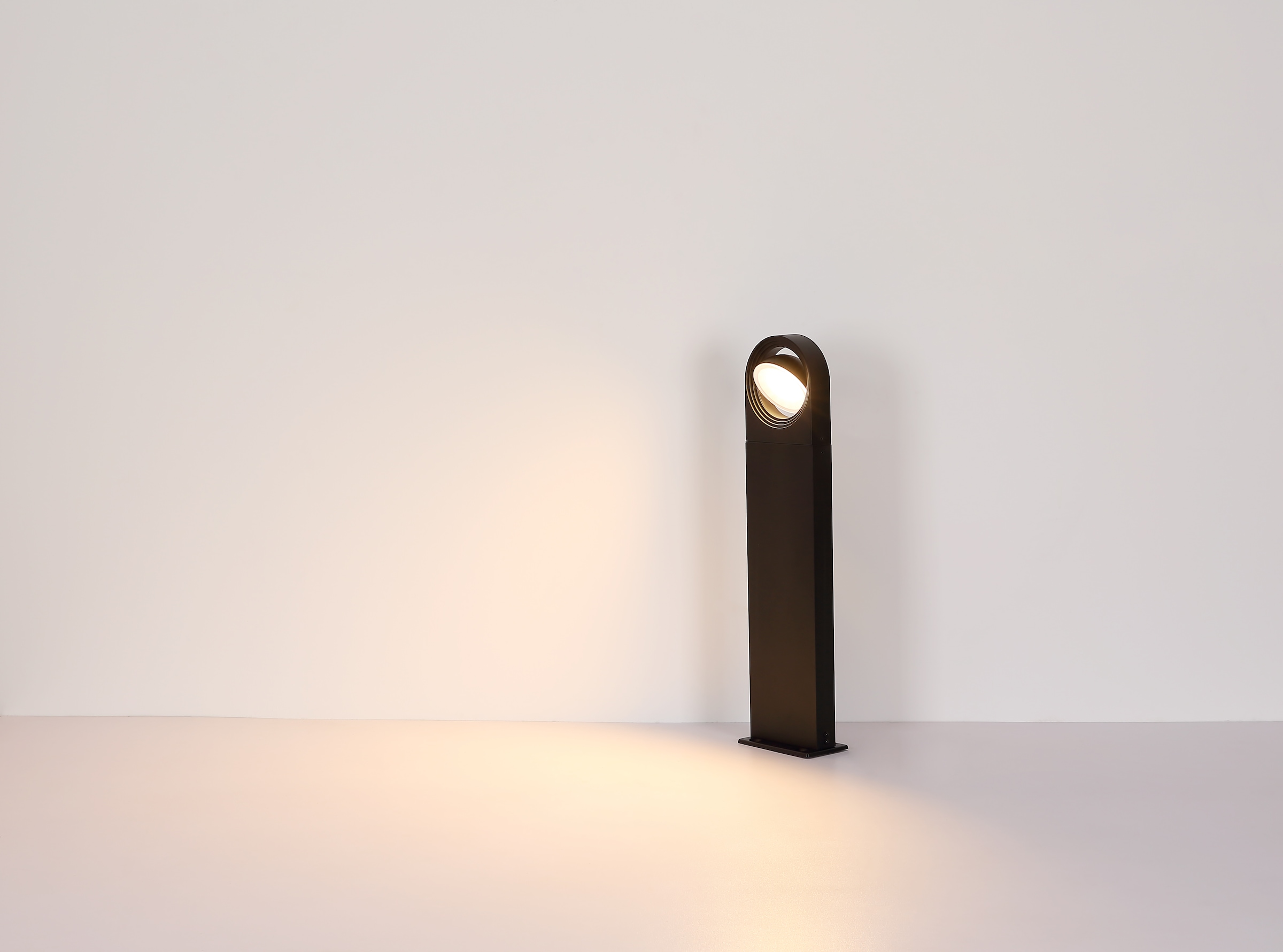 GLOBO LIGHTING Außen-Stehlampe »OKO« LED-Modul 1 Stk. Warmweiß Außenlampe Haus IP44 Gartenbeleuchtung Terrasse