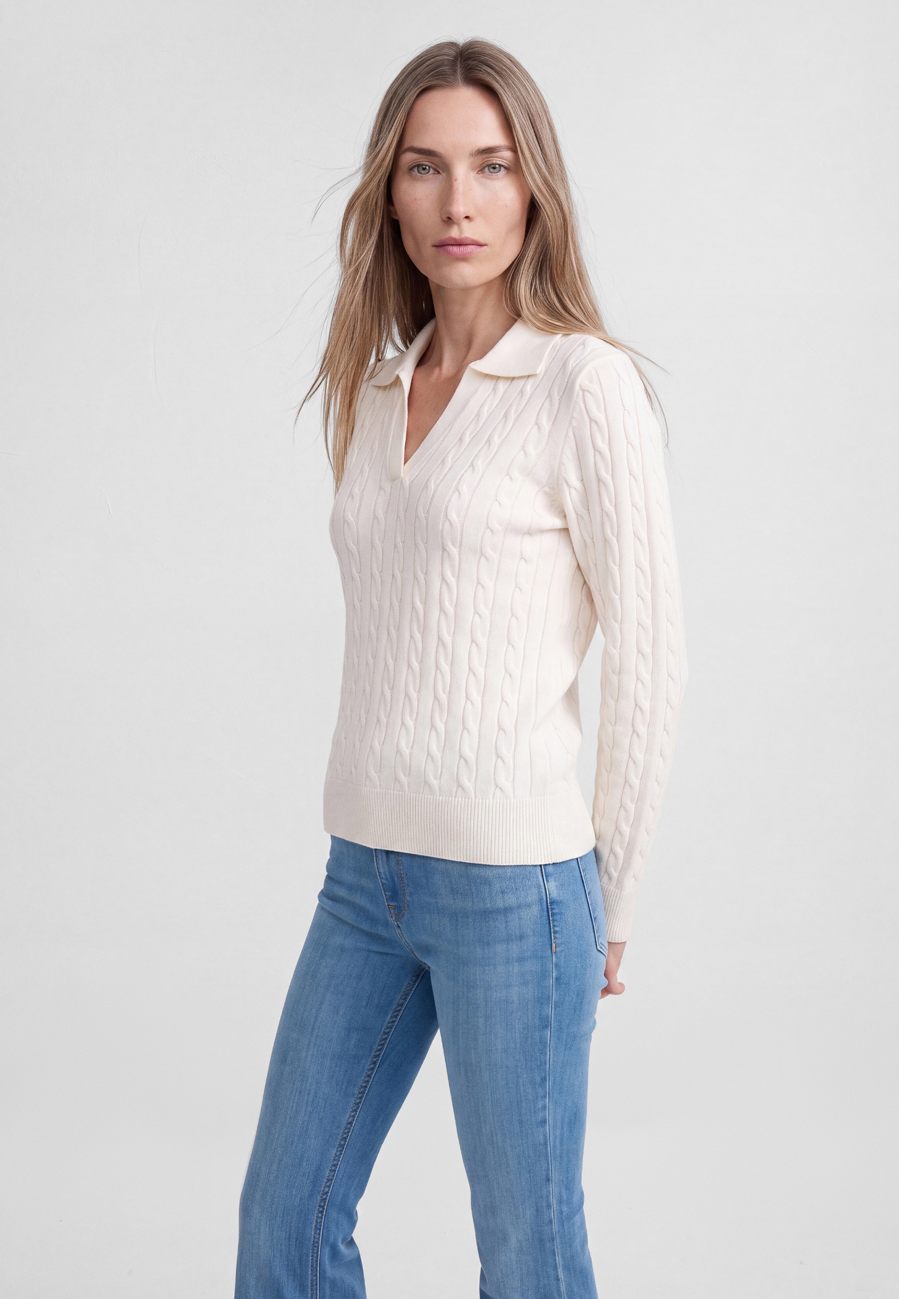 Mavi Strickpullover »POLO NECK TRICOT« Pullover Feinstrick