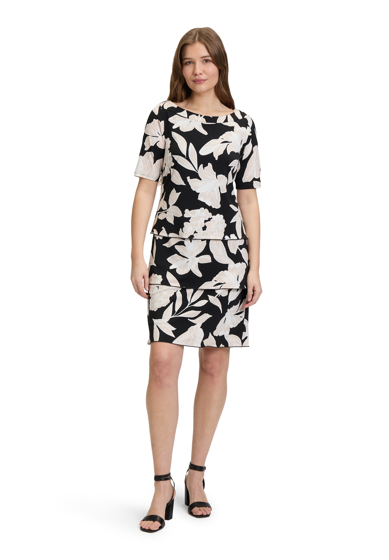 Betty Barclay Sommerkleid »Betty Barclay Stufenkleid kurzarm«, Druck