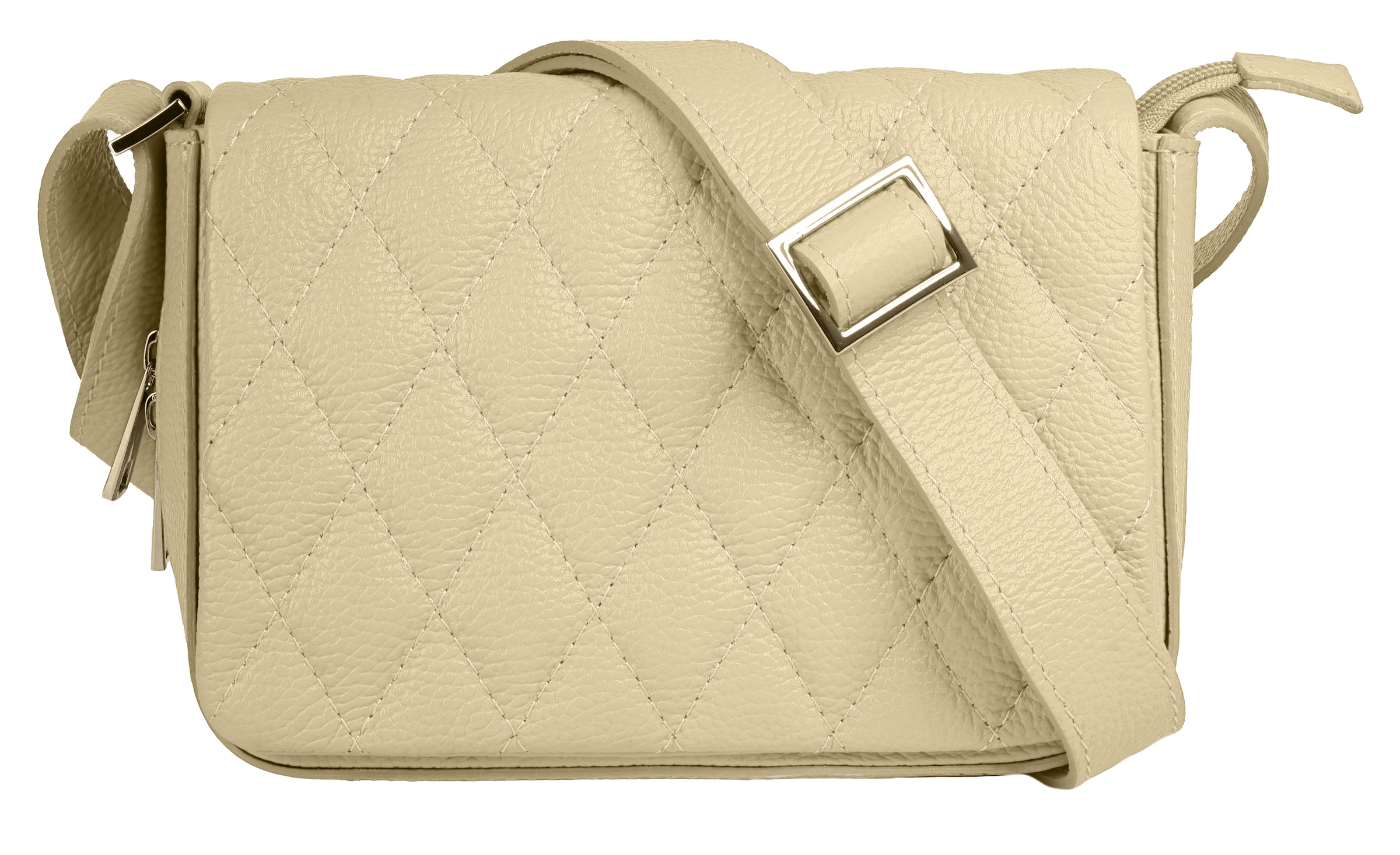 Cluty Henkeltasche, echt Leder, Made in Italy