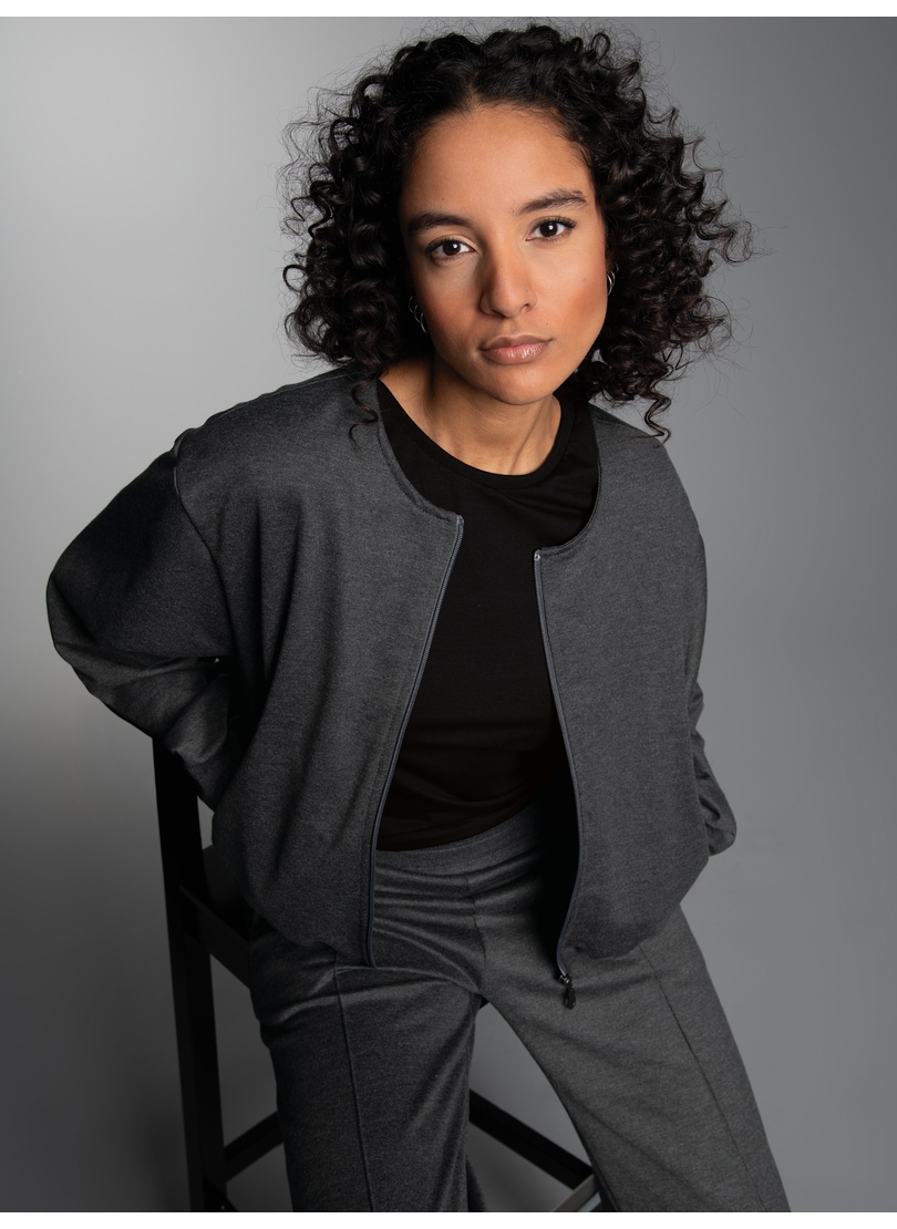 Trigema Sweatjacke "TRIGEMA Oversized Sweatjacke", 1 Stk. günstig online kaufen