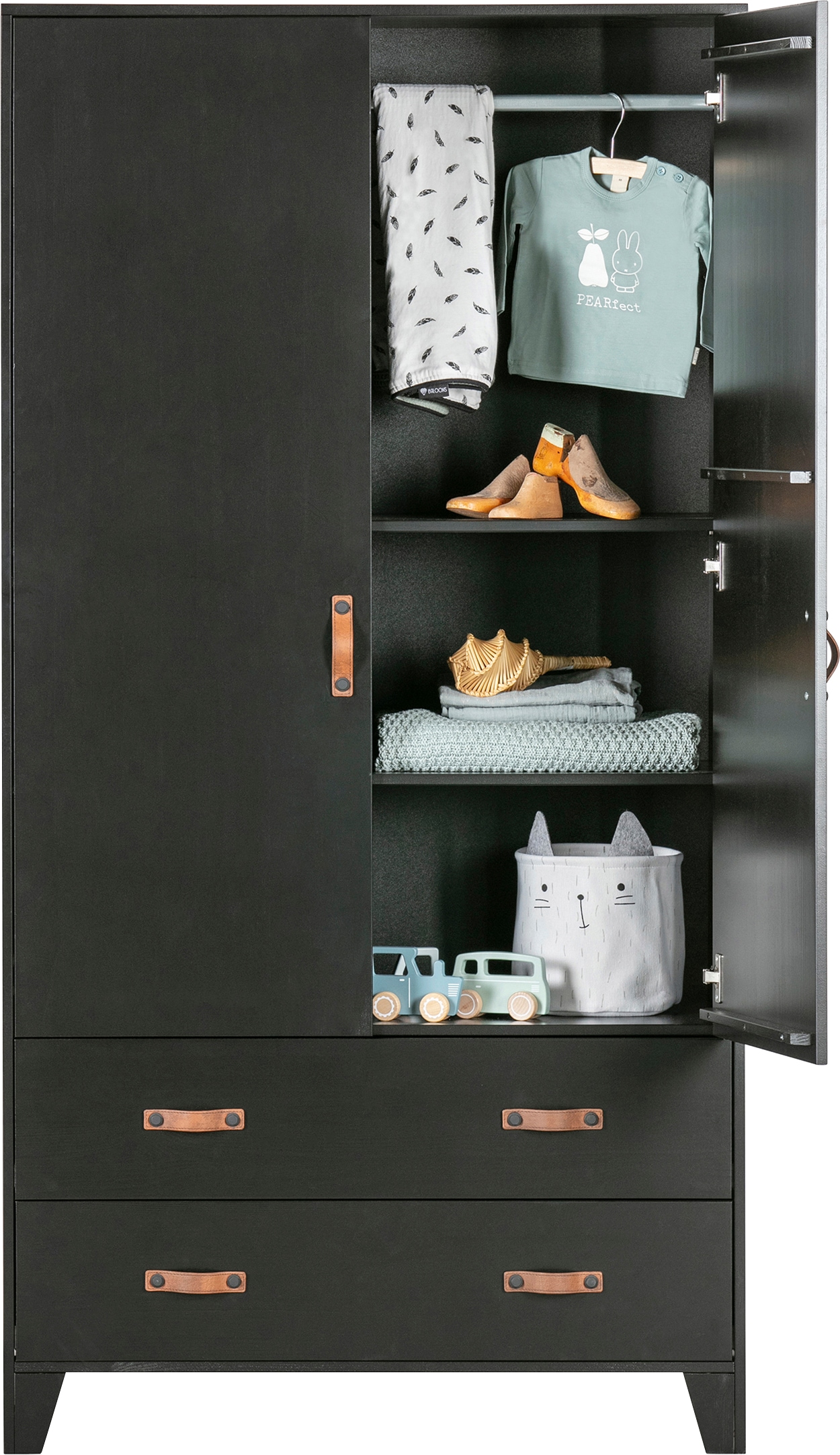 WOOOD Garderobenschrank »Dian«, viel Stauraum, Höhe 180 cm x Breite 94 cm