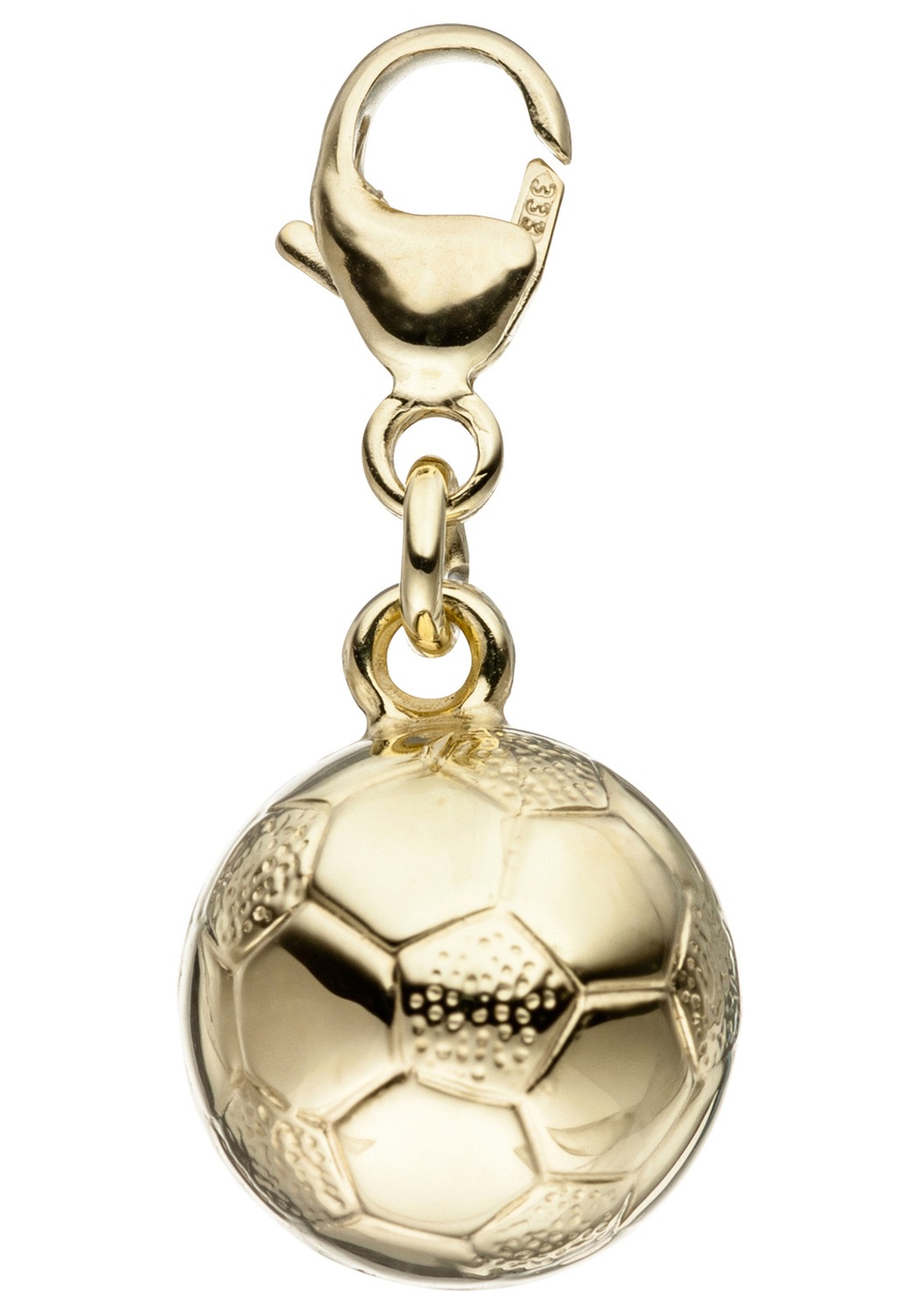 JOBO Charm-Einhänger »Fußball«, 333 Gold