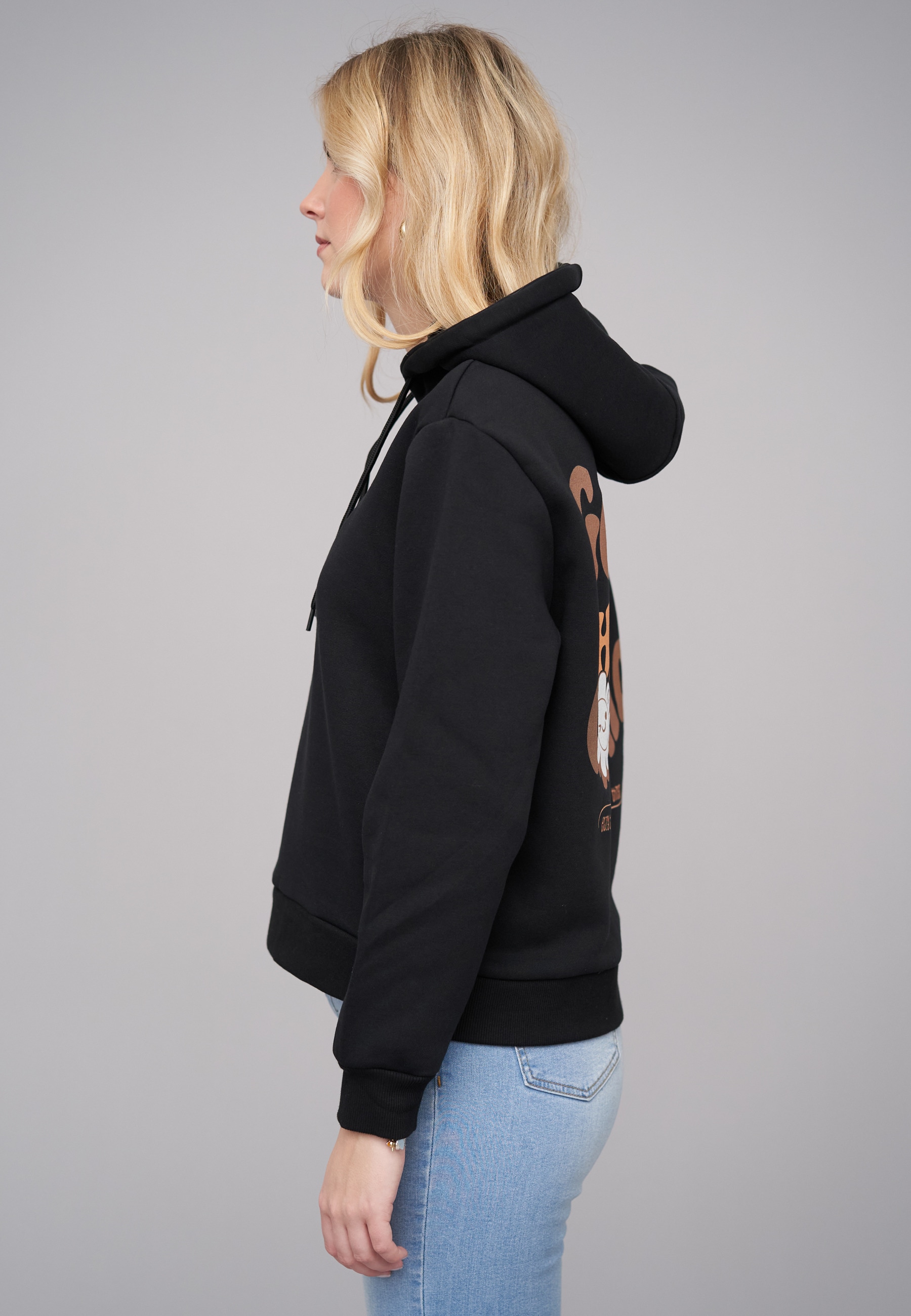 CLOUD 5IVE Kapuzenpullover »CLOUD 5IVE Ladies 77 Good Things Black Everyday Hoodie« 1