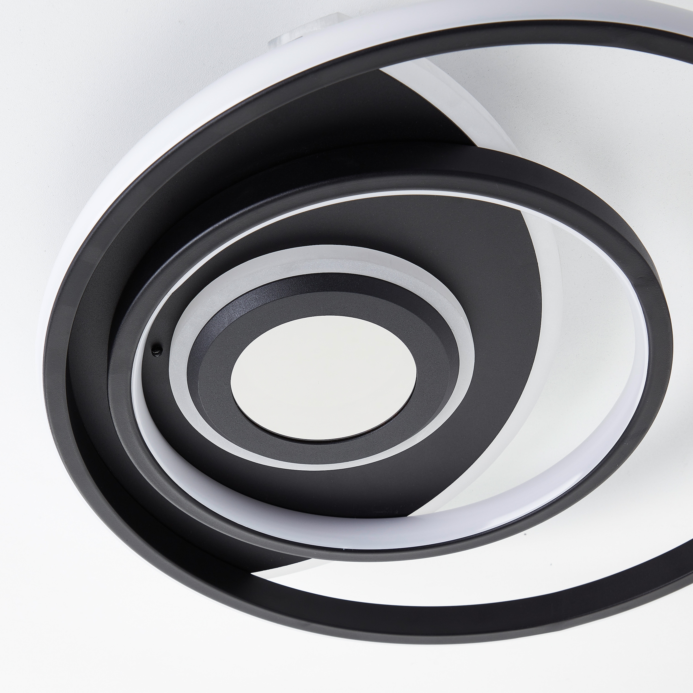 Brilliant LED Deckenleuchte »Opame«, Ø 41 cm, 4400 lm, dimmbar, 3000-6500 K, Fernbedienung, Metall, schwarz