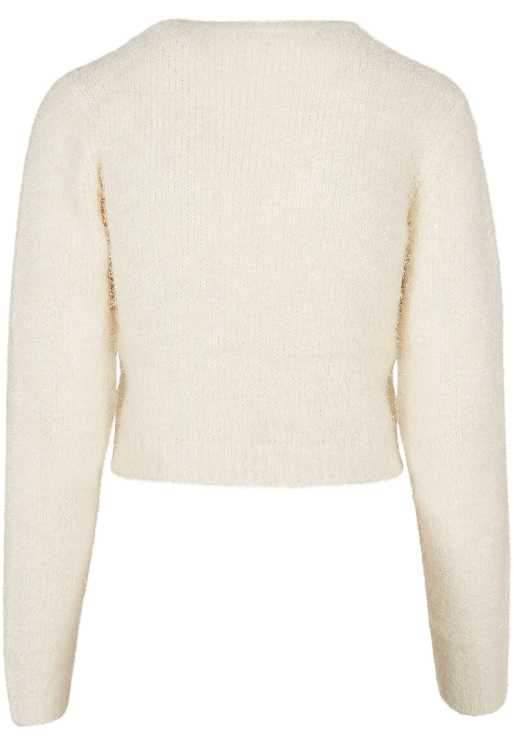 URBAN CLASSICS Sweatshirt "Urban Classics Damen Ladies Cropped Feather Swea günstig online kaufen