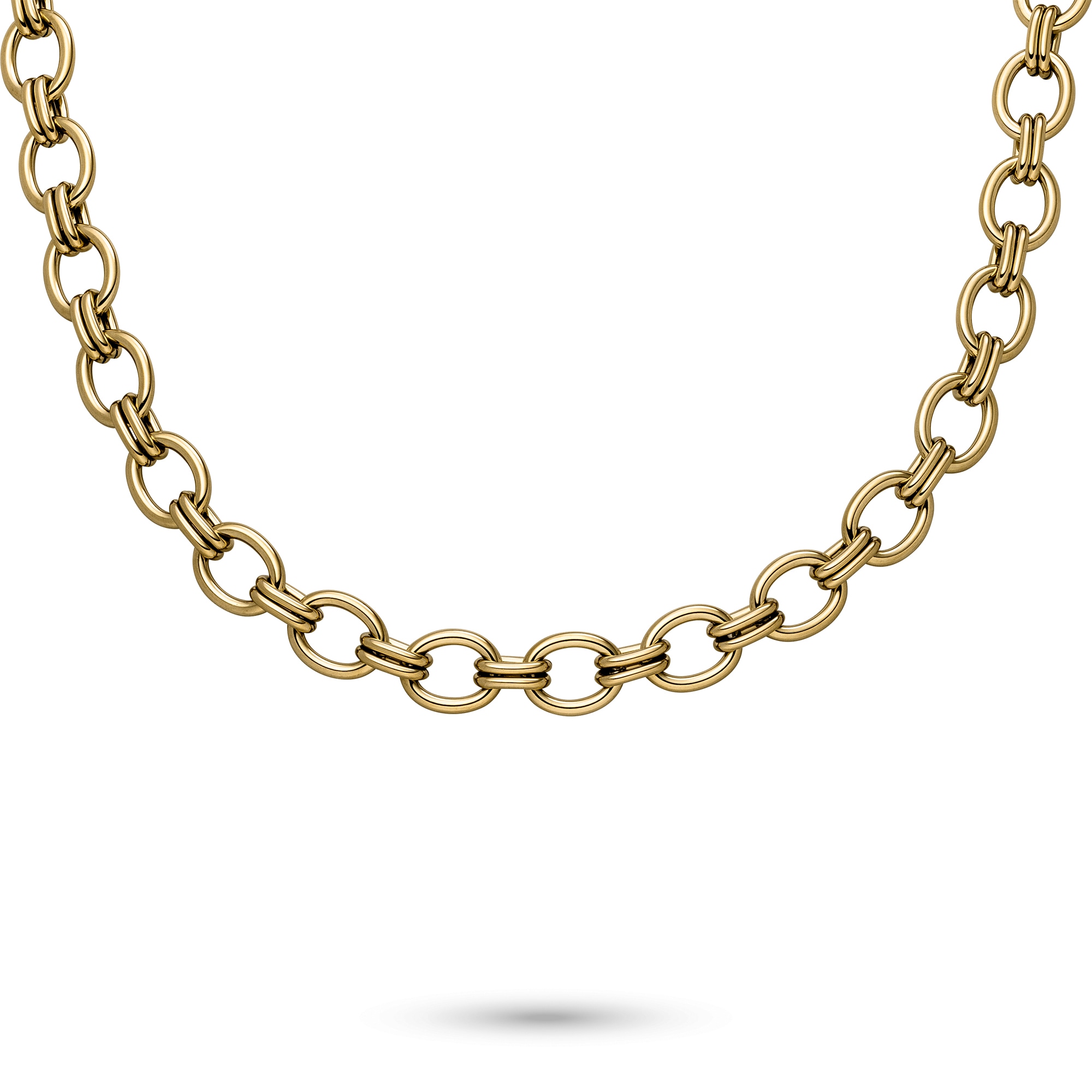 s.Oliver Edelstahlkette »Schmuck Geschenk Edelstahl Halskette The Soft Link«