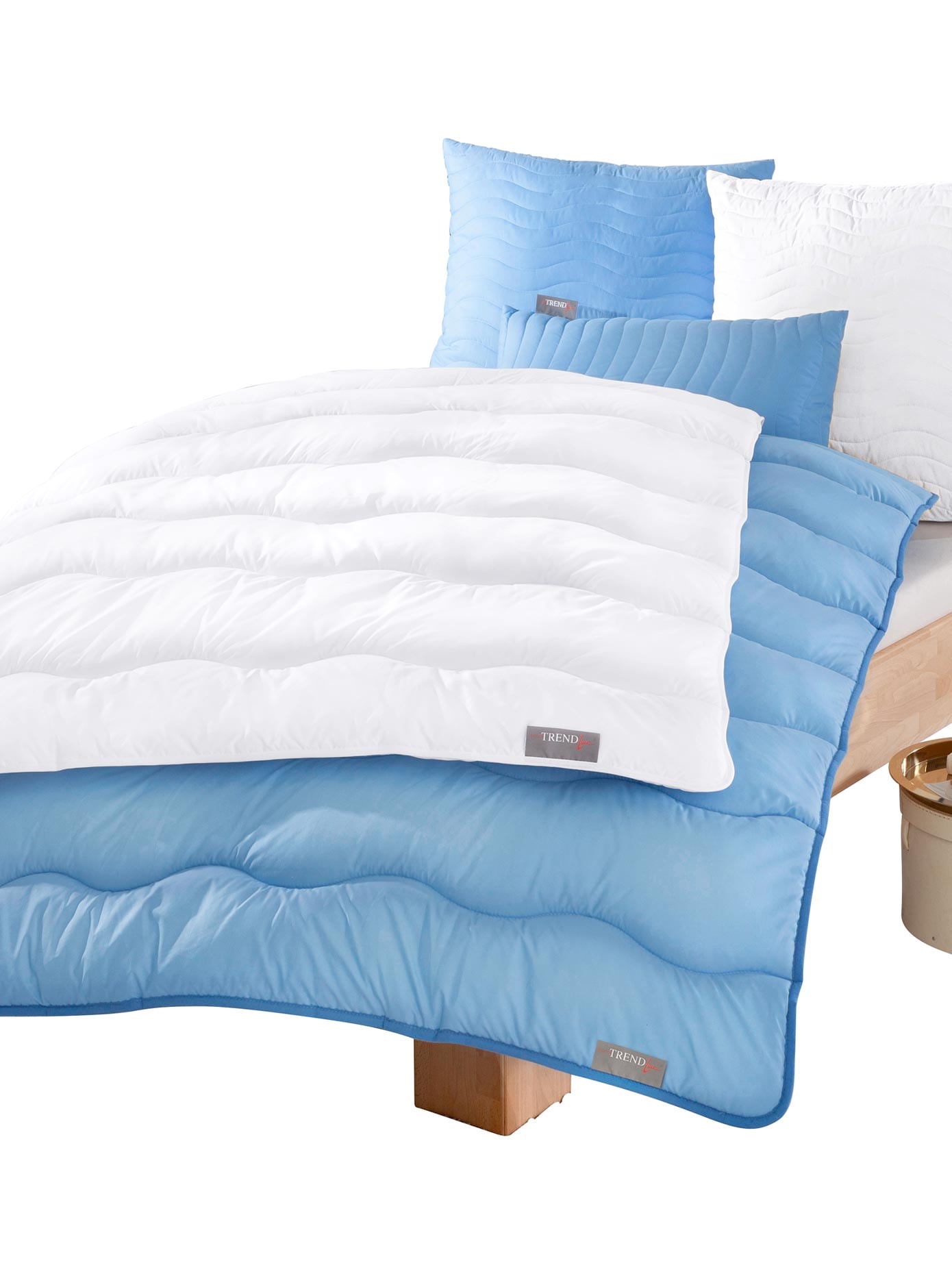 Badenia Microfaserbettdecke, (4 St.)