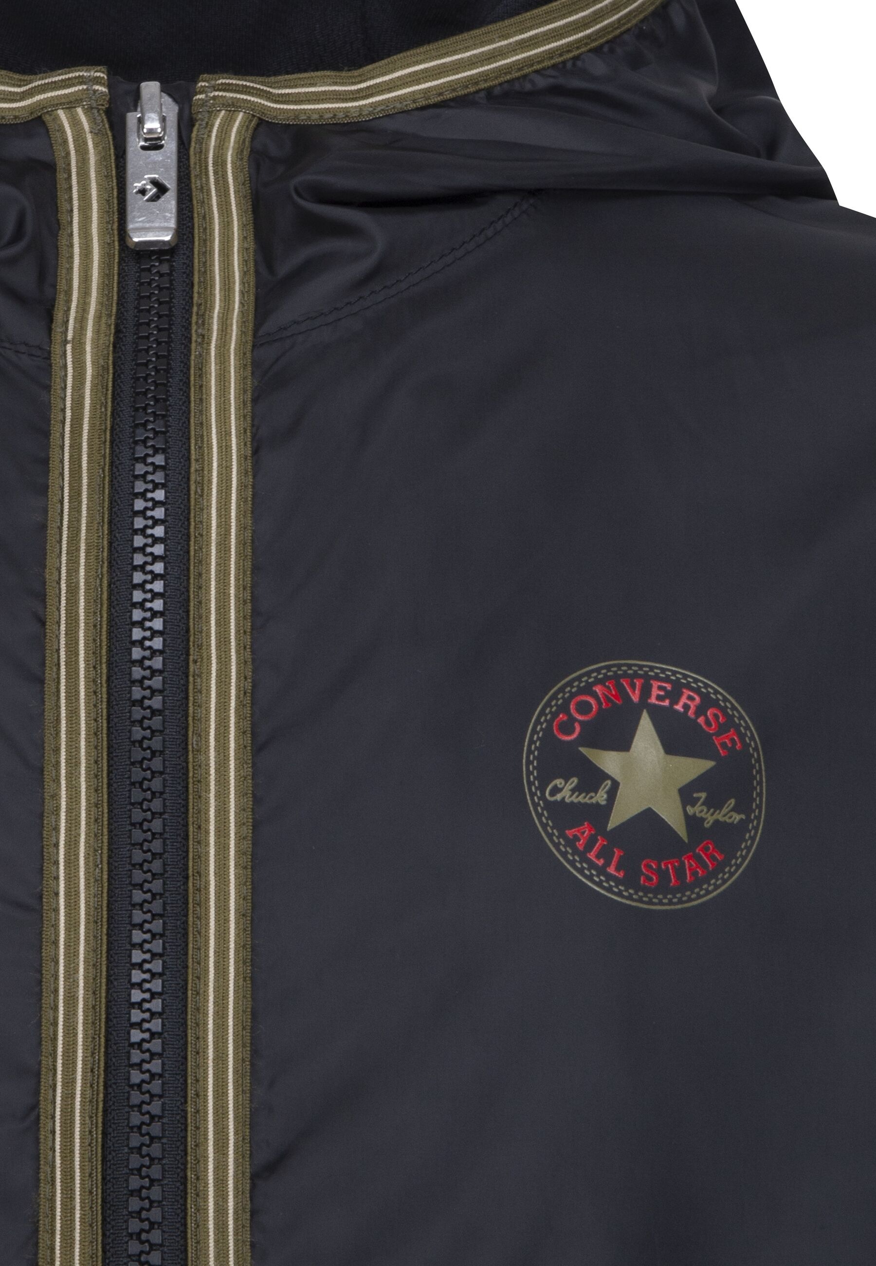 Thumbnail - Converse Windbreaker "CNVB CORE WINDBREAKER" 1 Stk. tlg. mit Kapuze für Kinder
