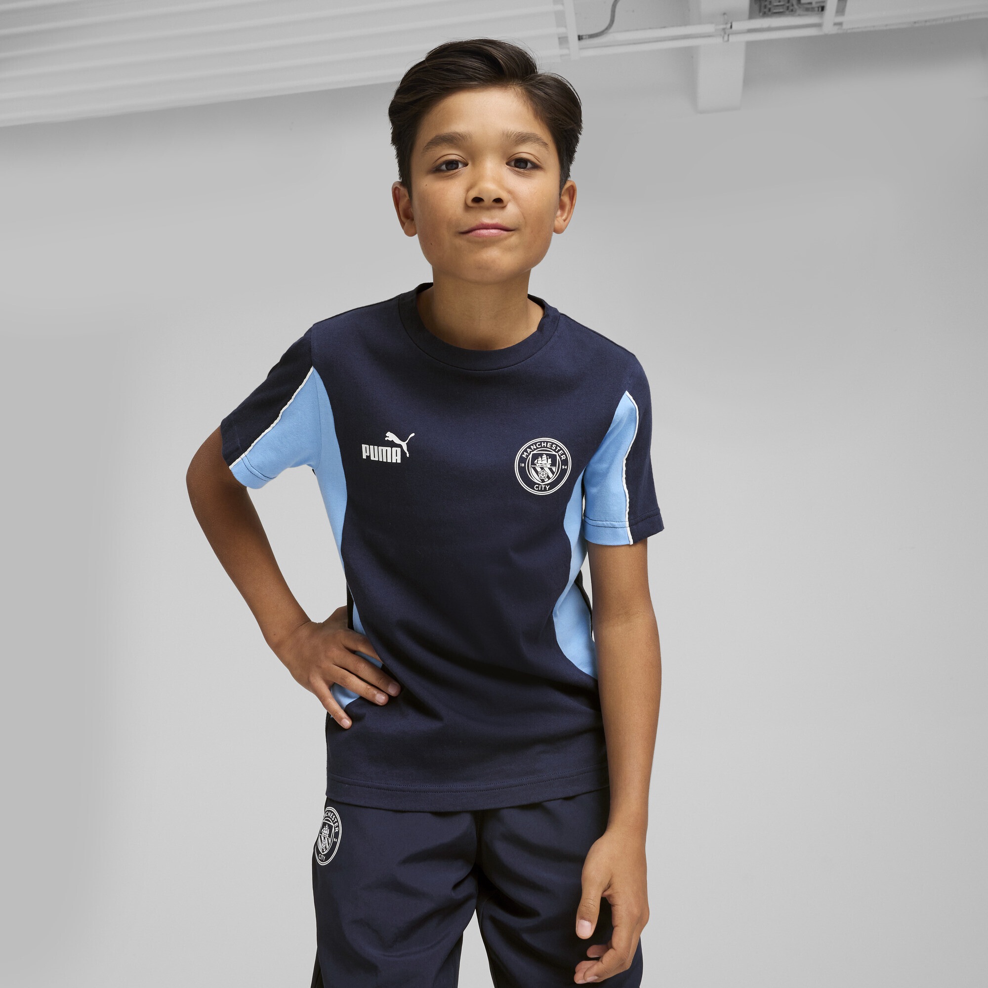 PUMA T-Shirt »Manchester City ftblARCHIVE T-Shirt Jungen«