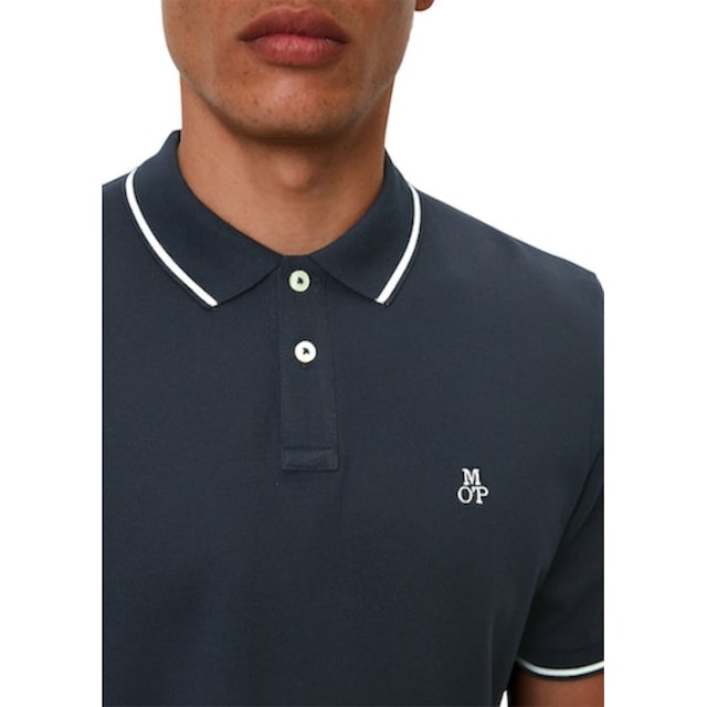 Marc O'Polo Poloshirt »Polo shirt, short sleeve, slits at side, embroidery  on chest«, mit Logostickerei ▷ bestellen | BAUR