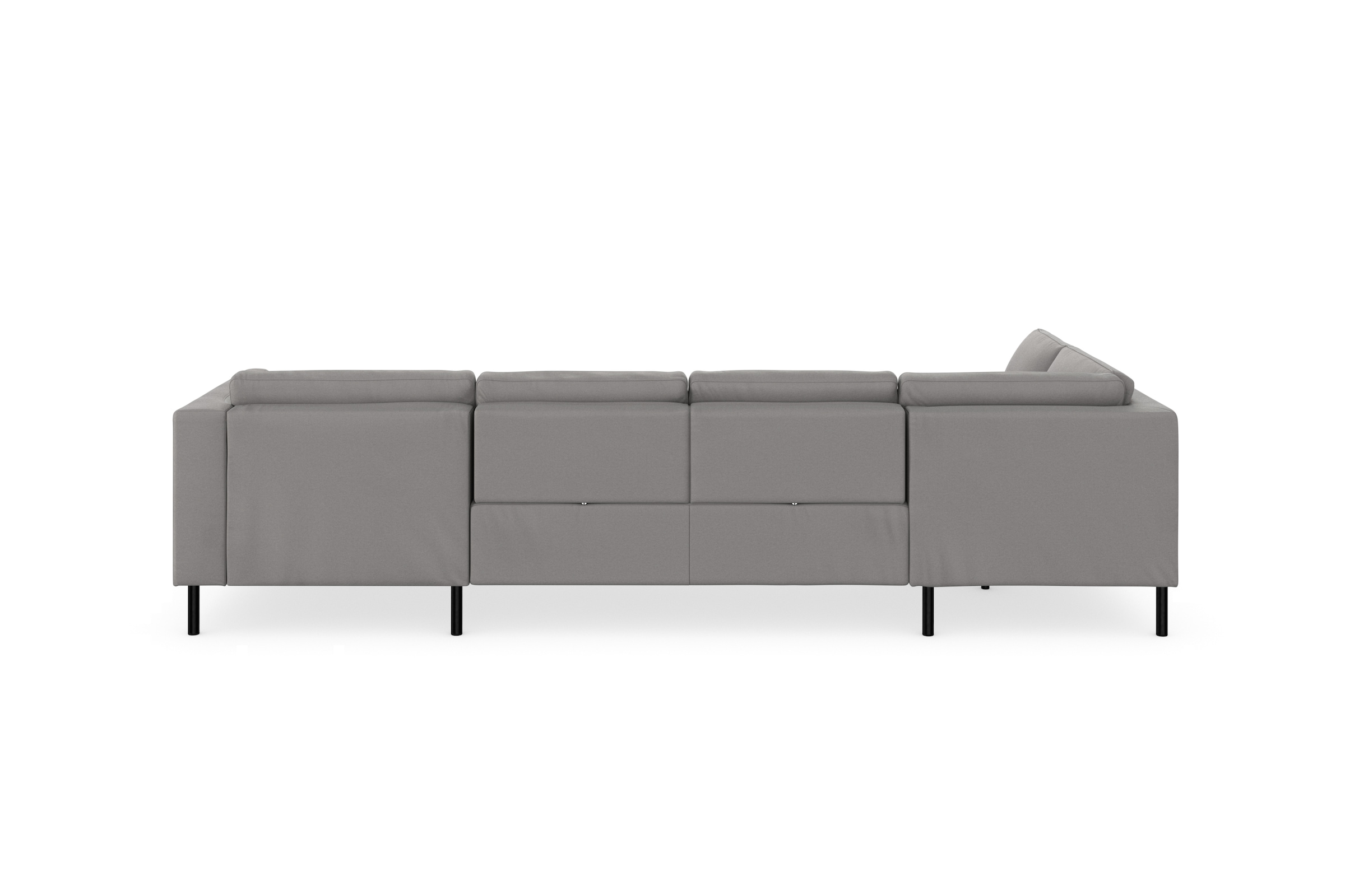 sit&more Wohnlandschaft »Lindholm U-Form«, mit Sitztiefenverstellung und Federkern