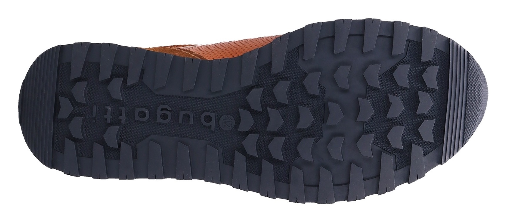 bugatti Slip-On Sneaker, Freizeitschuh, Halbschuh, Schlupfschuh mit Lochmuster-Prägung