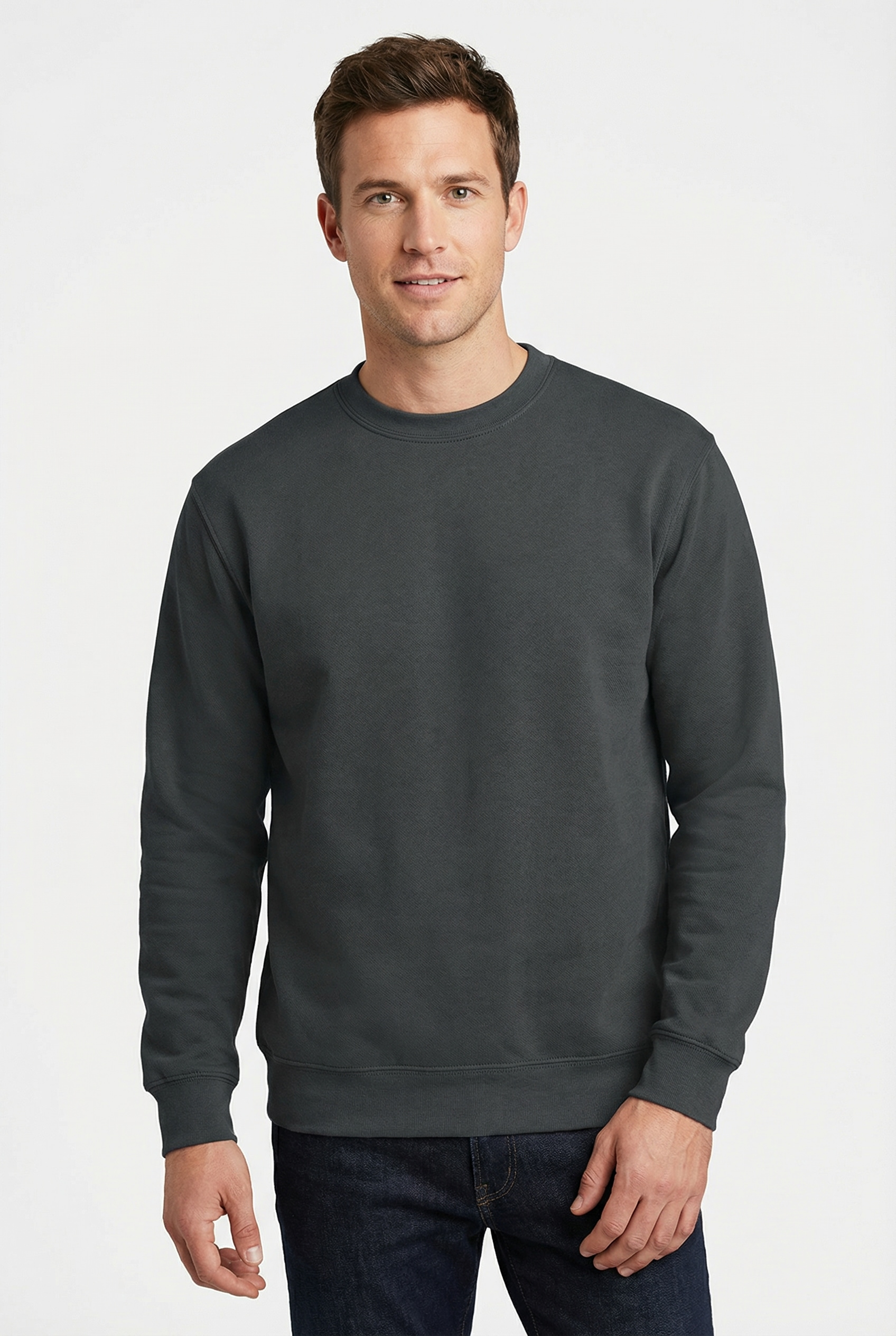 Fruit of the Loom Sweatshirt, im unifarbenen Design