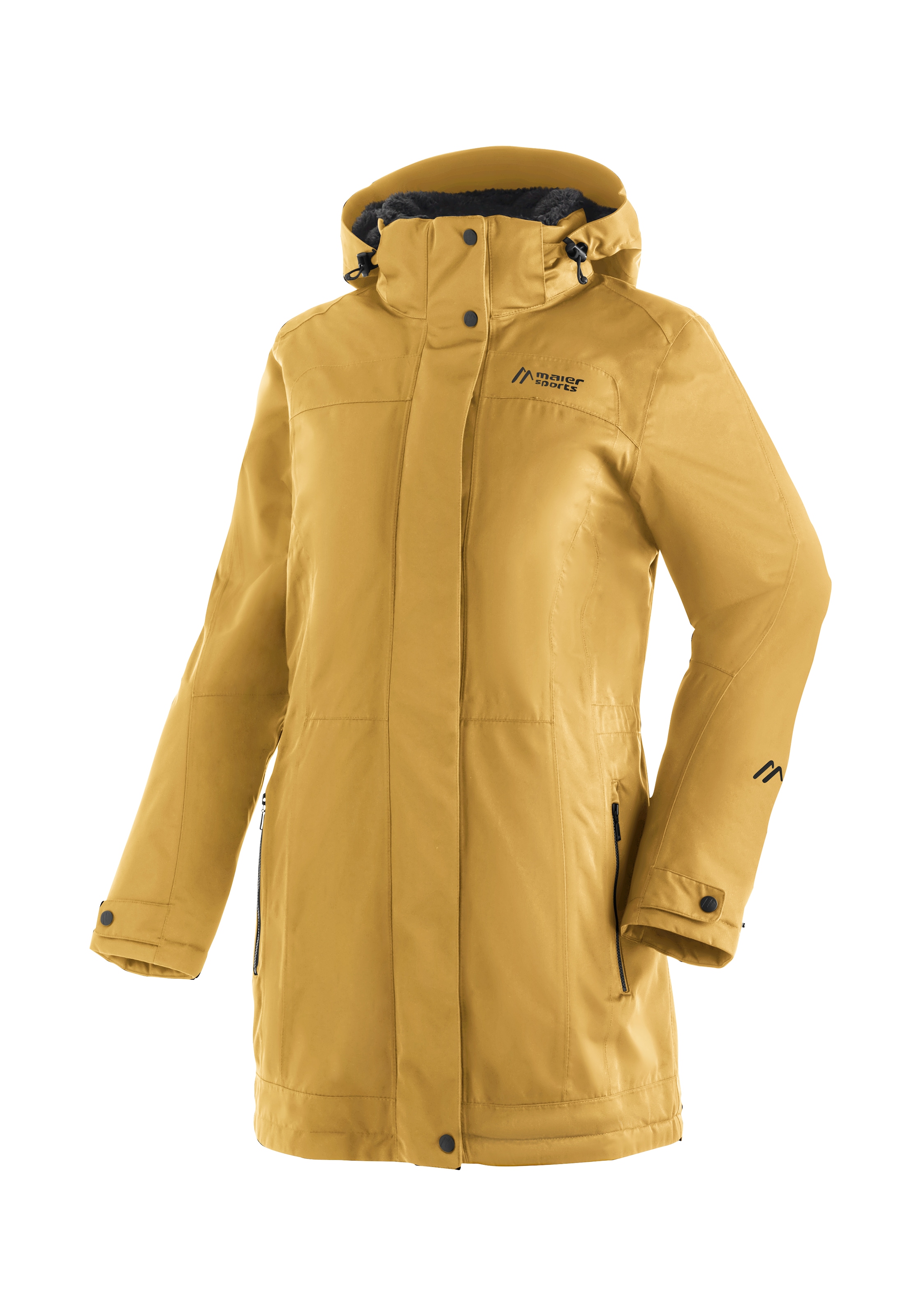 Maier Sports Funktionsjacke "Lisa 2.1", Damen Mantel, atmungsaktiver Wintermantel, 2 RV-Taschen, Regular Fit