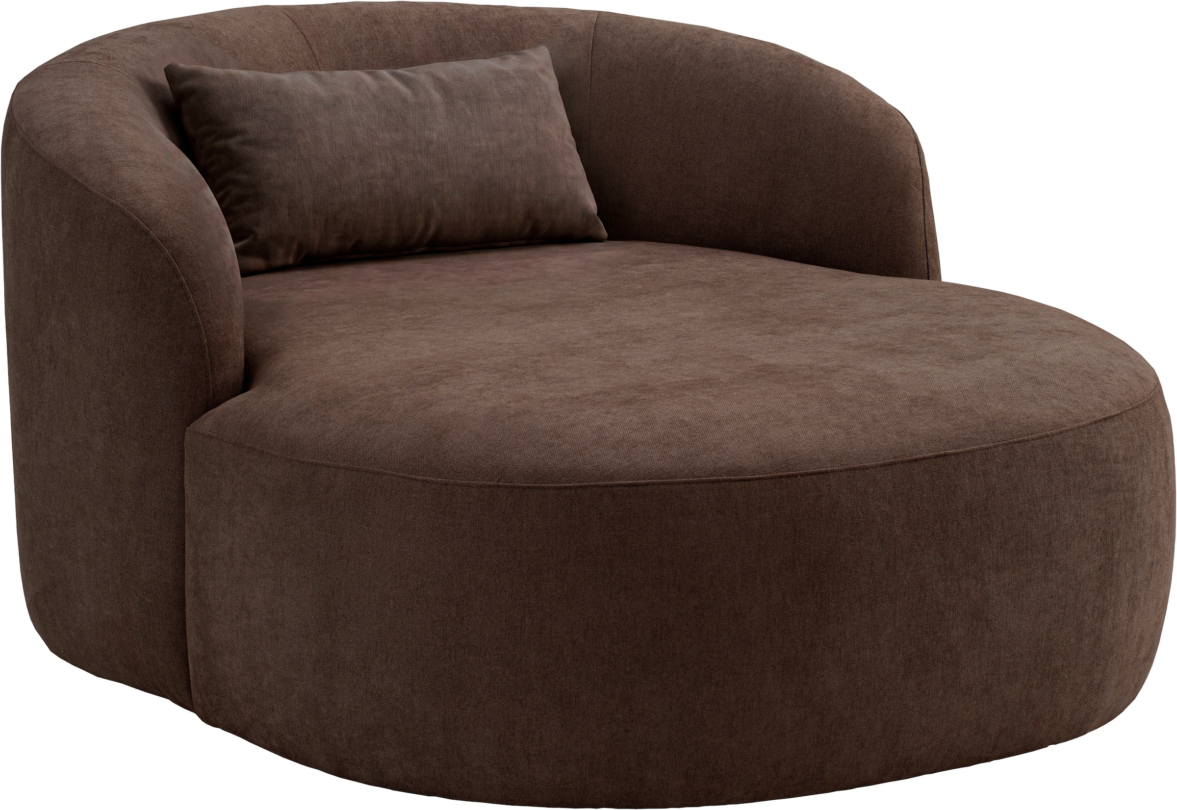LeGer Home by Lena Gercke XXL-Sessel »Yllara, moderner Lesesessel, Loveseat mit großzügiger Sitzfläche« mit geschwungener Rückenlehne in Samt oder Struktur