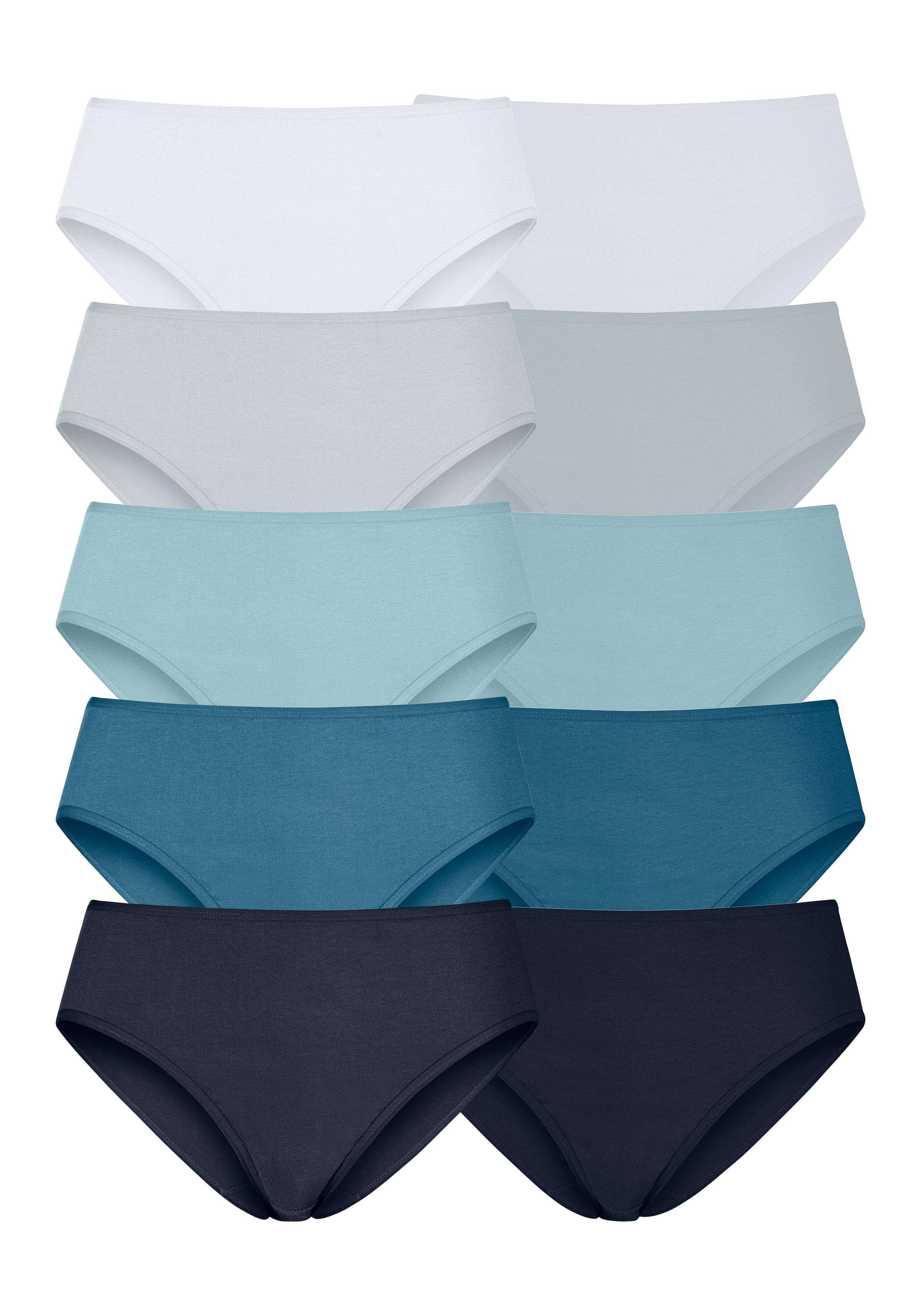 petite fleur by Lascana 10er-Pack, aus elastischer Baumwolle