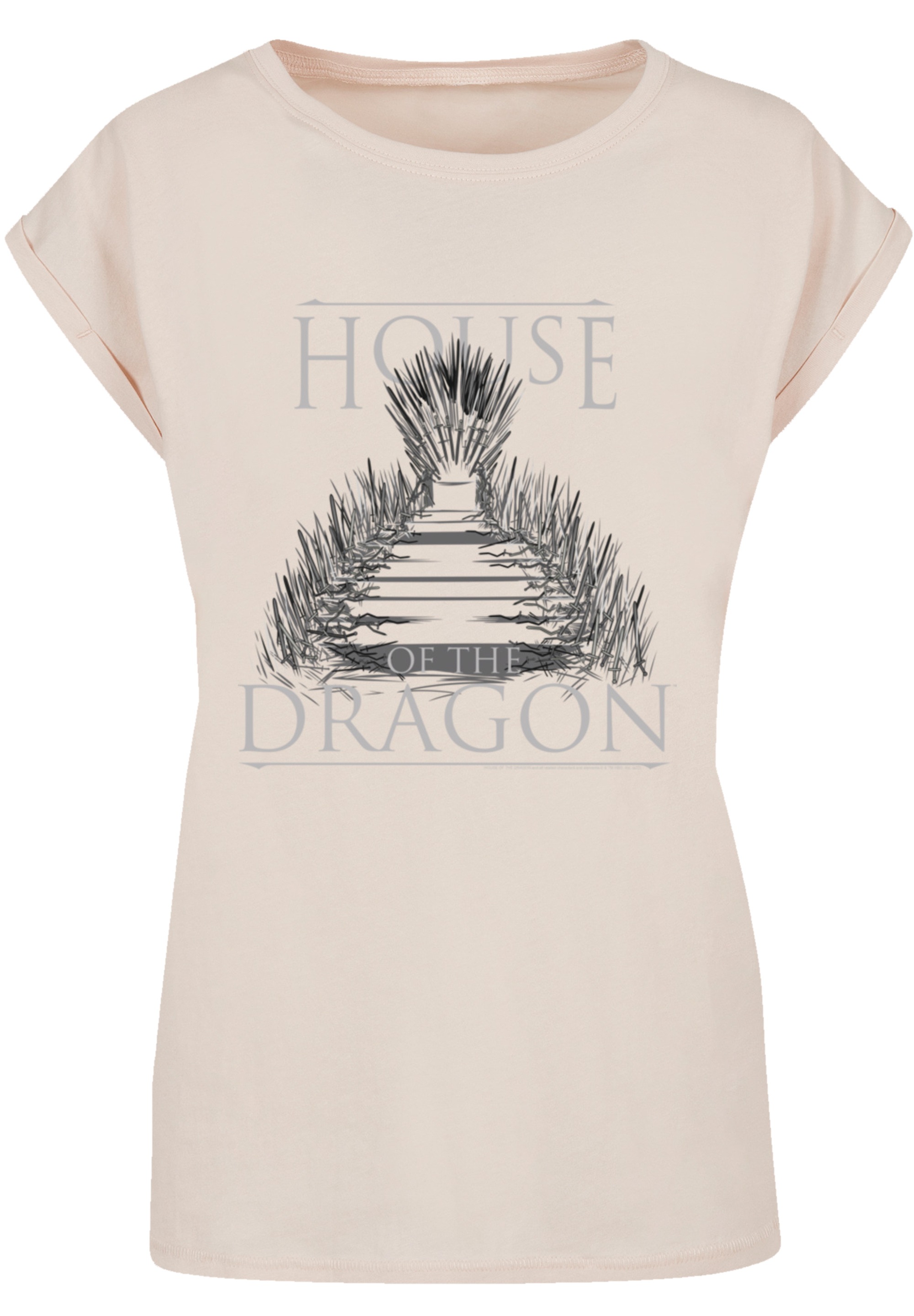F4NT4STIC T-Shirt »House Of The Dragon Throne«, Premium Qualität