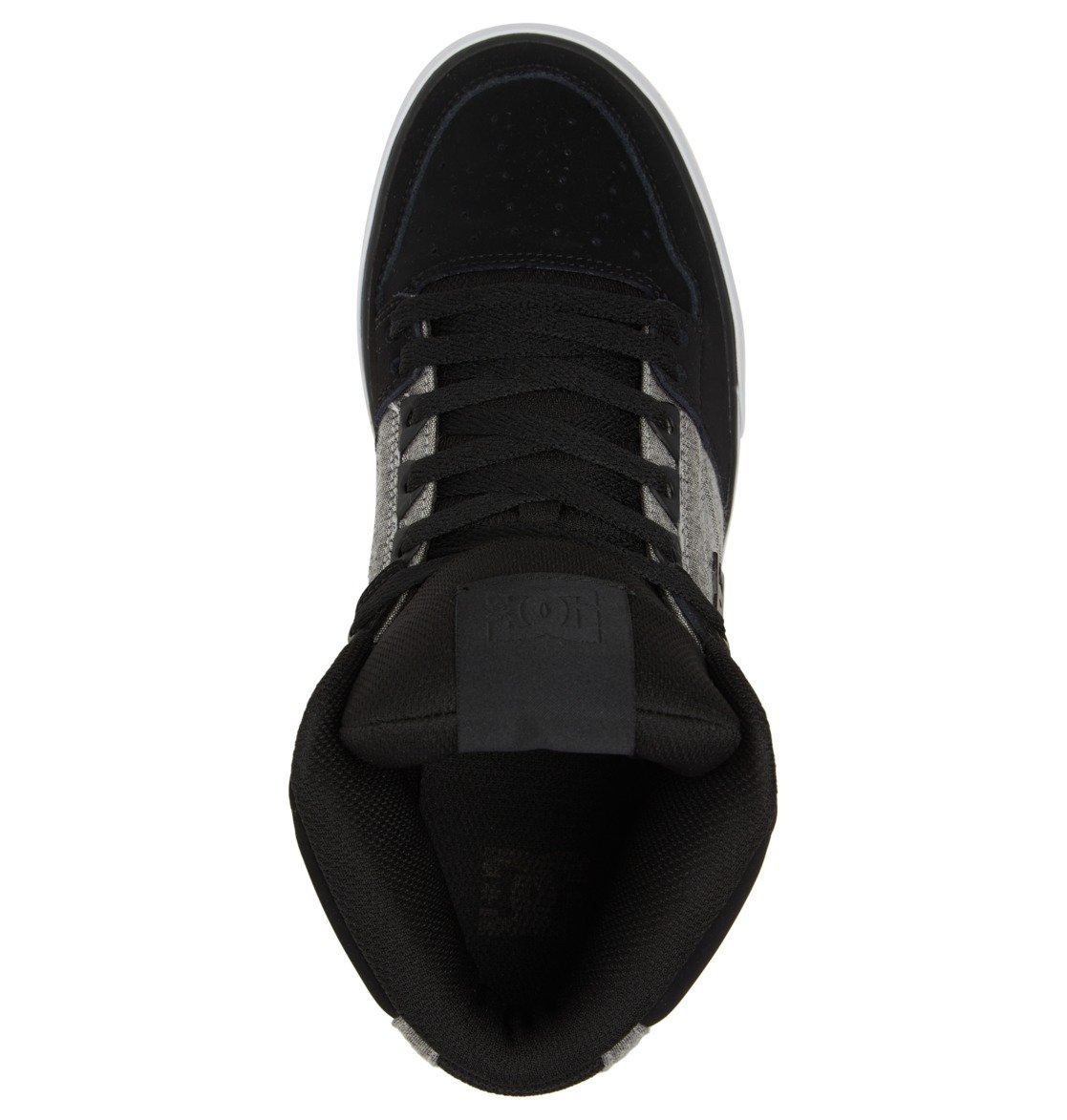 DC Shoes Pure High-Top Sneaker Grey 9 3