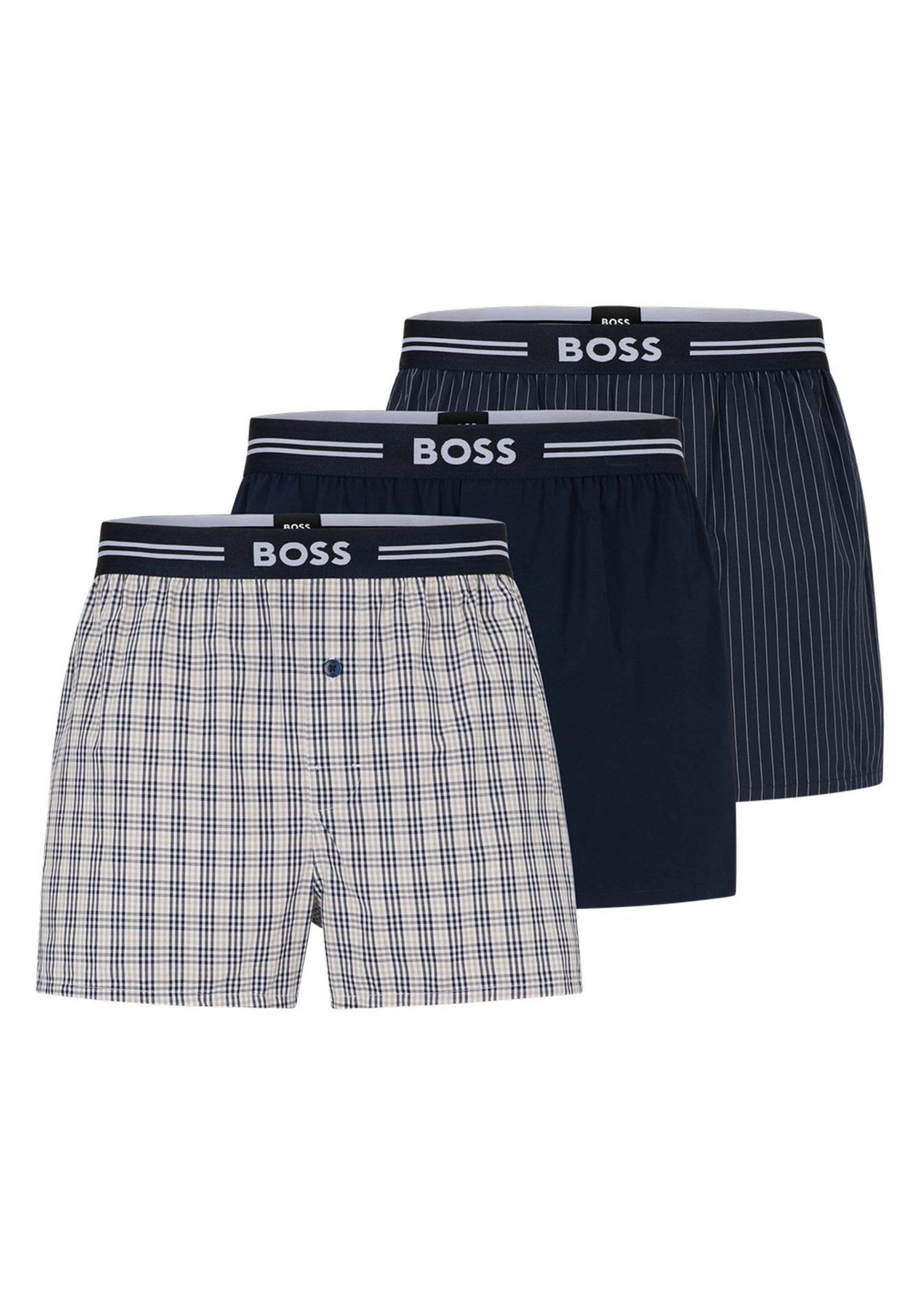 BOSS Boxershorts "Web-Boxershorts 3er Pack" günstig online kaufen