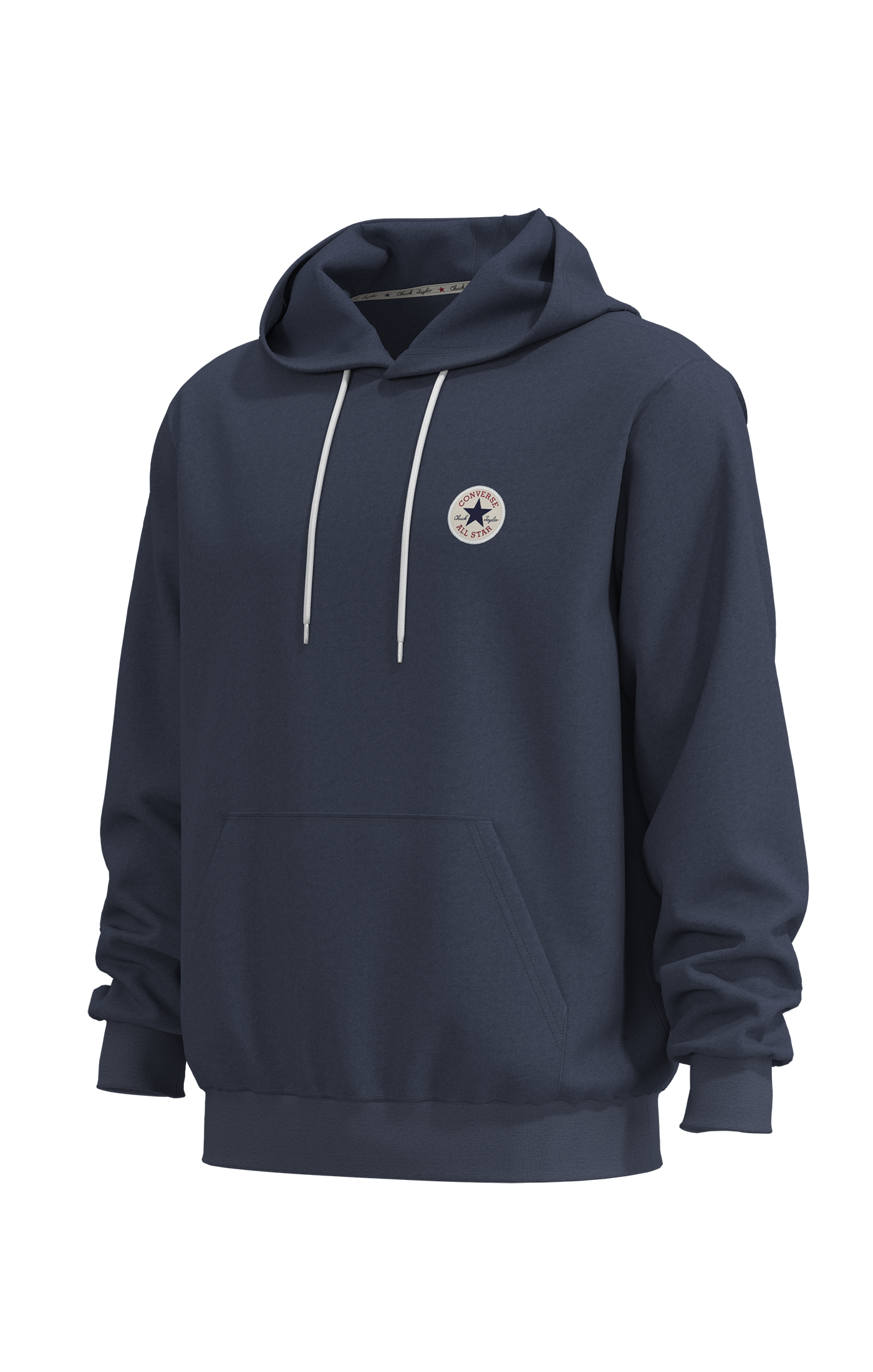 Converse Kapuzensweatshirt »CHUCK PATCH HOODIE«, mit Kapuze, Langarm, aus Baumwolle und Polyester
