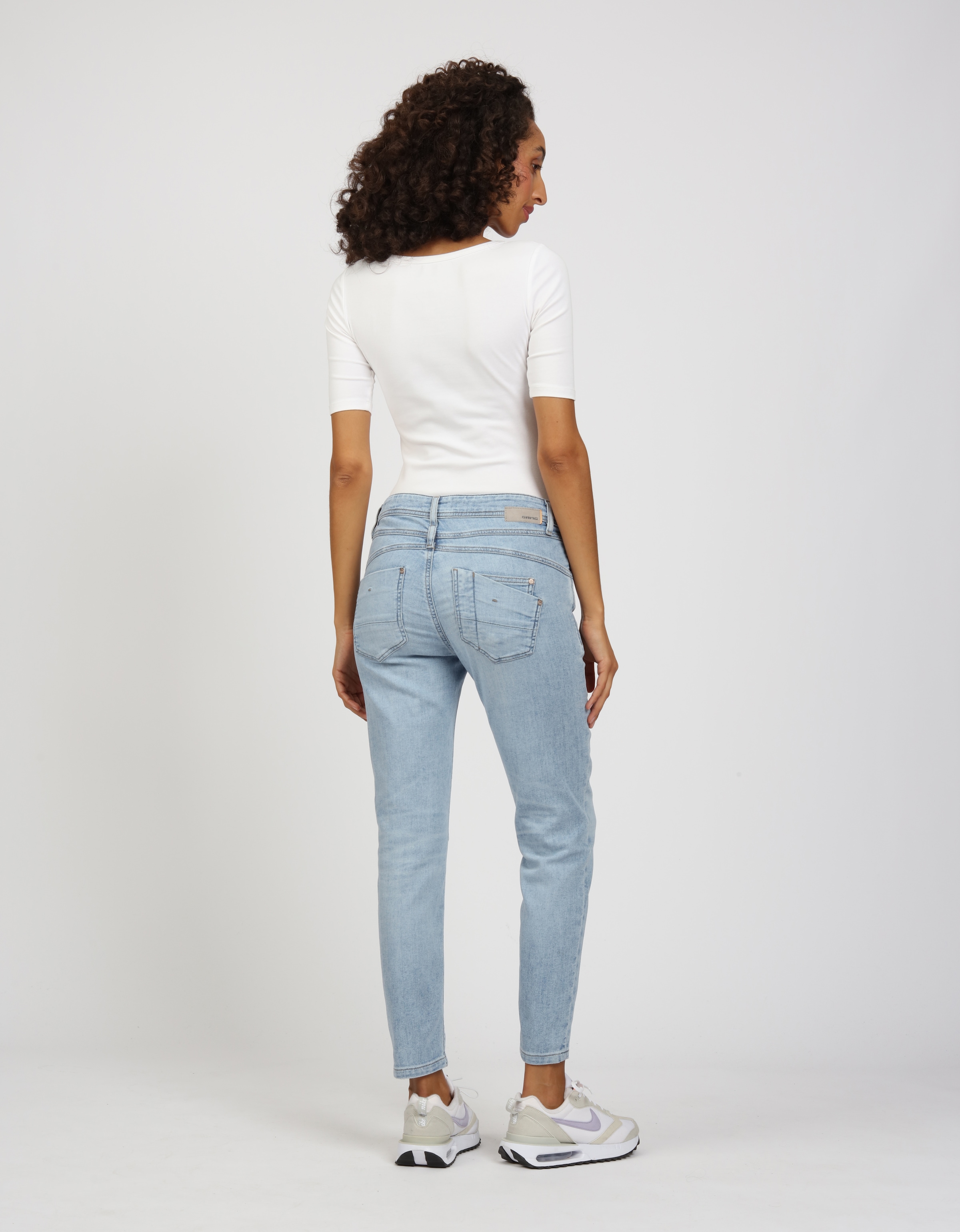 GANG Relax-fit-Jeans »94AMELIE CROPPED«, in 5-Pocket-Style