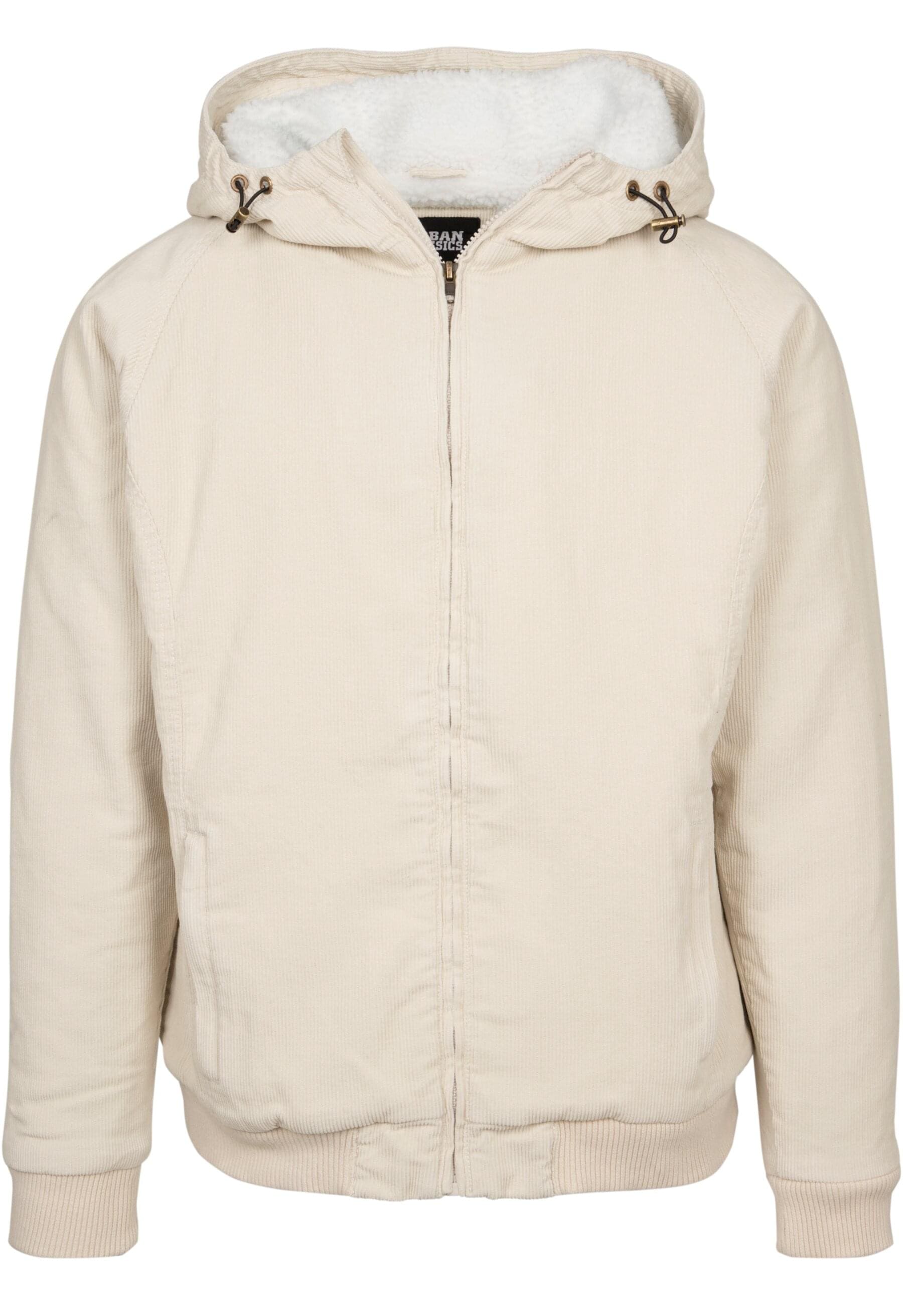 URBAN CLASSICS Winterjacke "Urban Classics Herren Hooded Corduroy Jacket", günstig online kaufen