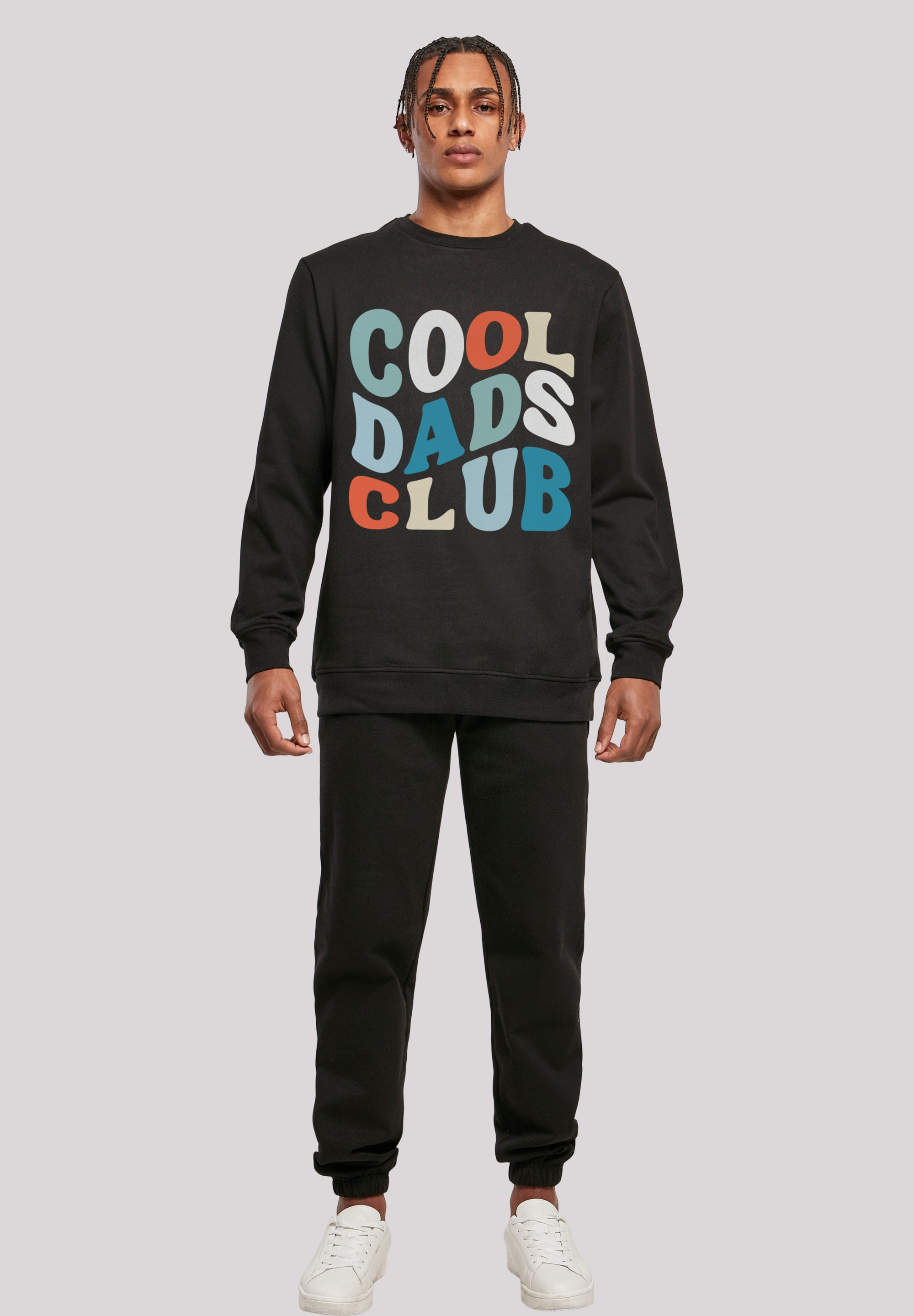 F4NT4STIC Sweatshirt »Cool Dads Club Trendiges Vatertagsmotiv für Väter«, Premium Qualität