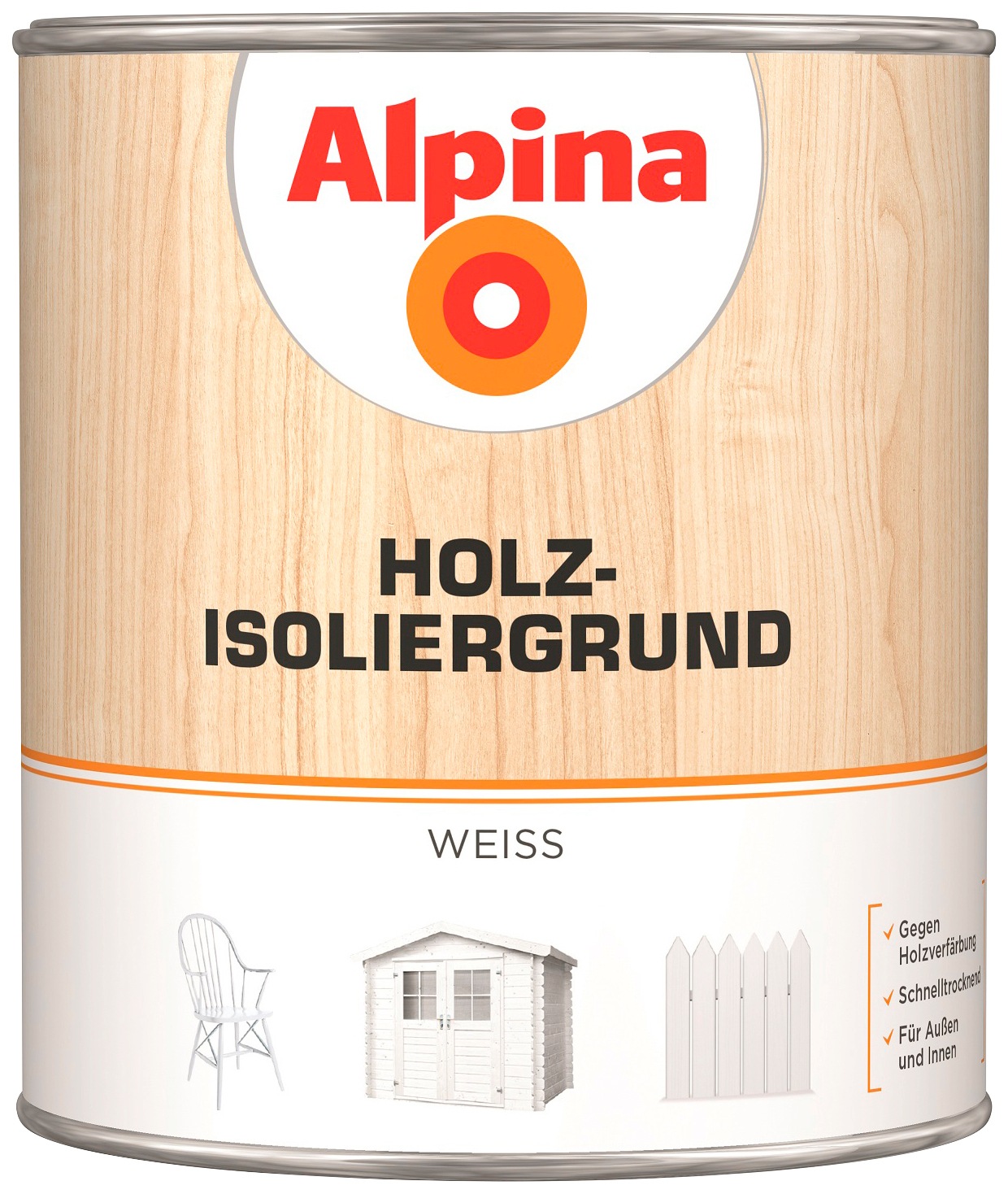 Alpina Holzgrundierung »Holz-Isoliergrund« we...
