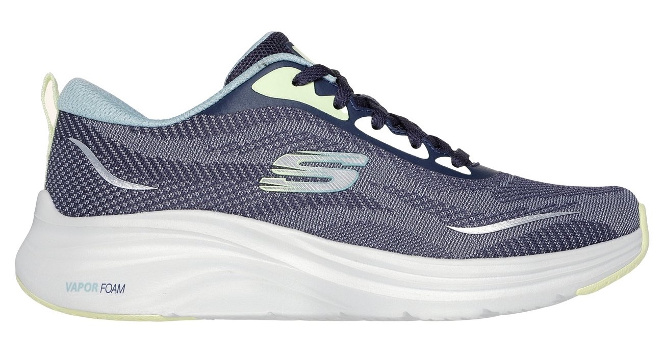 Skechers Sneaker »VAPOR FOAM-SMOOTH RIDE«, Trainingsschuh, Schnürschuh in veganer Verarbeitung