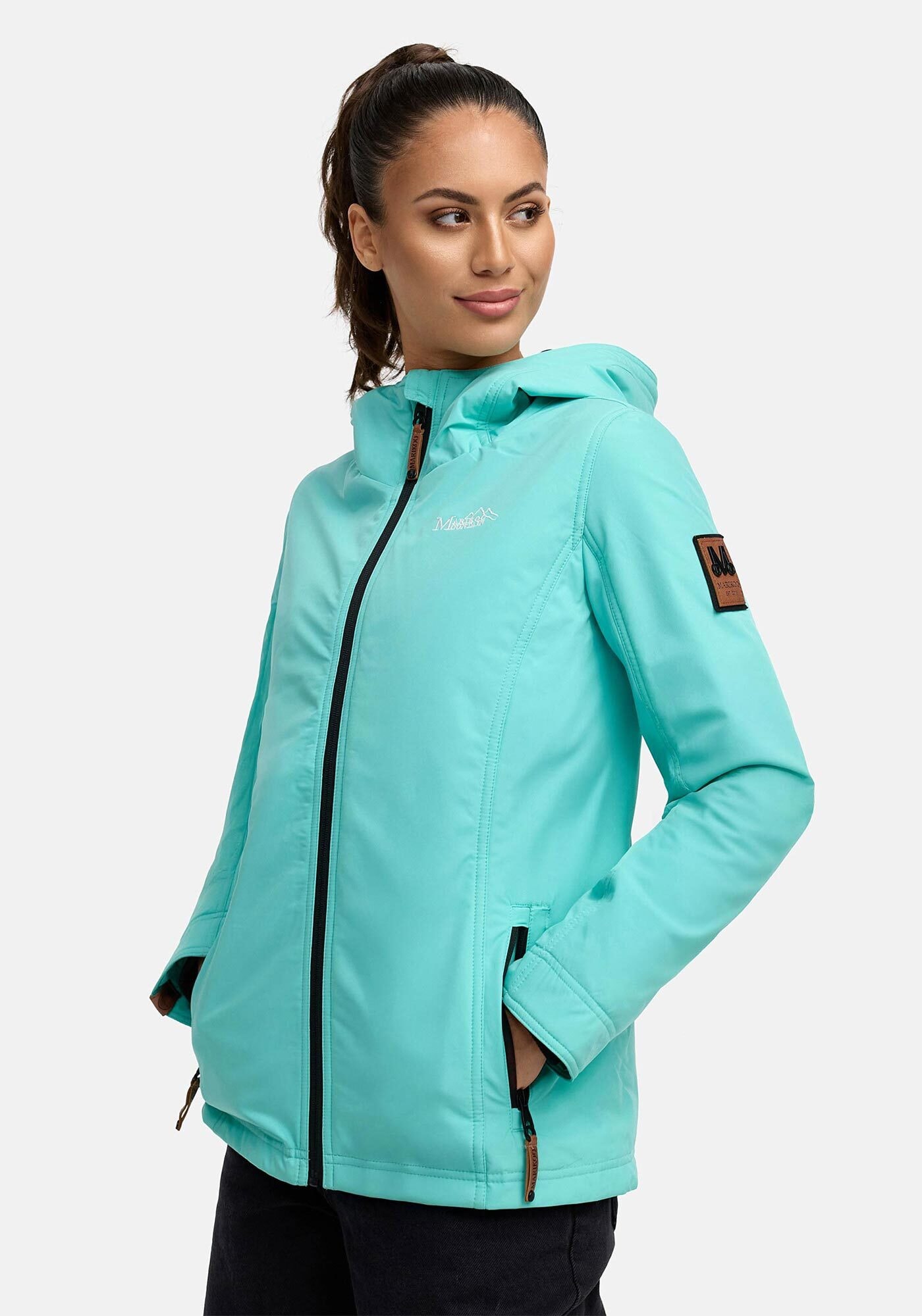 Marikoo Outdoorjacke »Brombeere«, sportliche Übergangsjacke mit Kapuze
