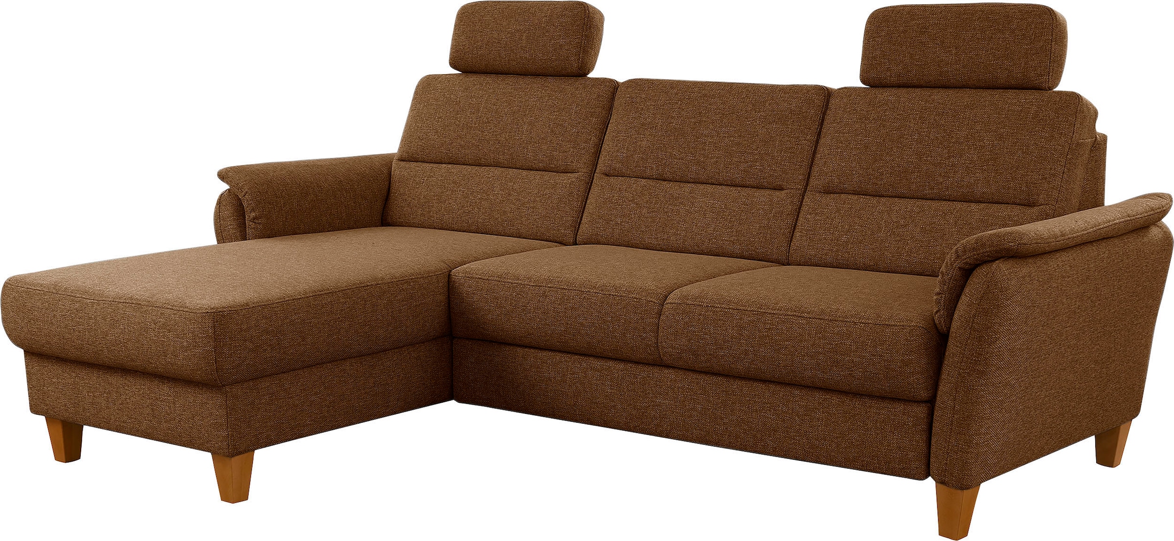 Home affaire Ecksofa »Palmera L-Form«, Federkern, wahlweise mit Bettfunktion und mit/ohne Bettkasten
