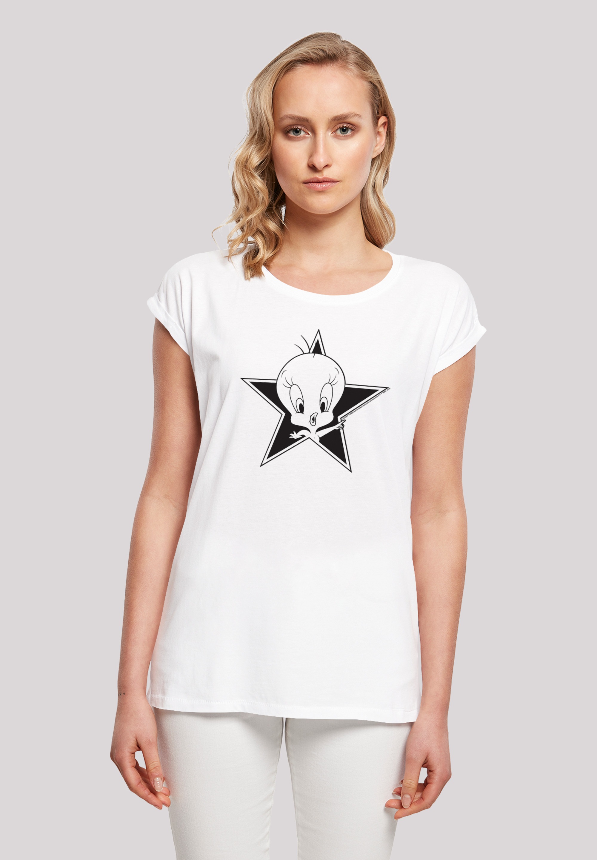 F4NT4STIC T-Shirt "Looney Tunes Tweetie", Print