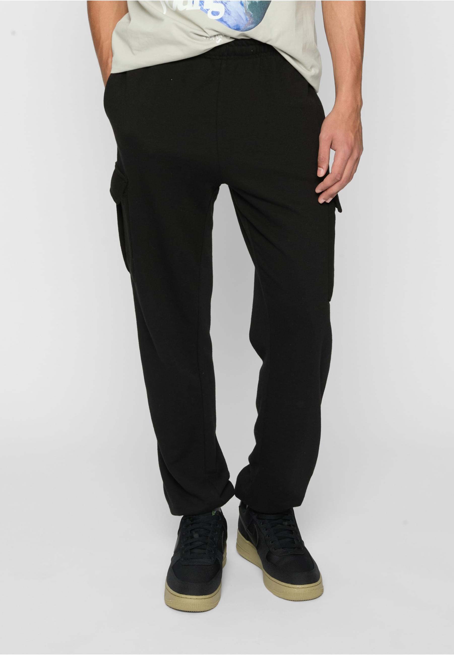 URBAN CLASSICS Jogginghose »Urban Classics Light Terry Wide Cargo Sweatpants«, (1 tlg.)