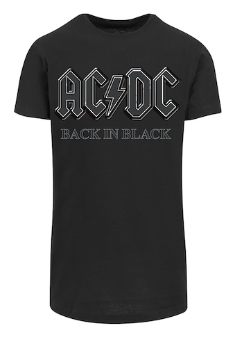 F4NT4STIC Marškinėliai »PLUS SIZE ACDC Back in B...