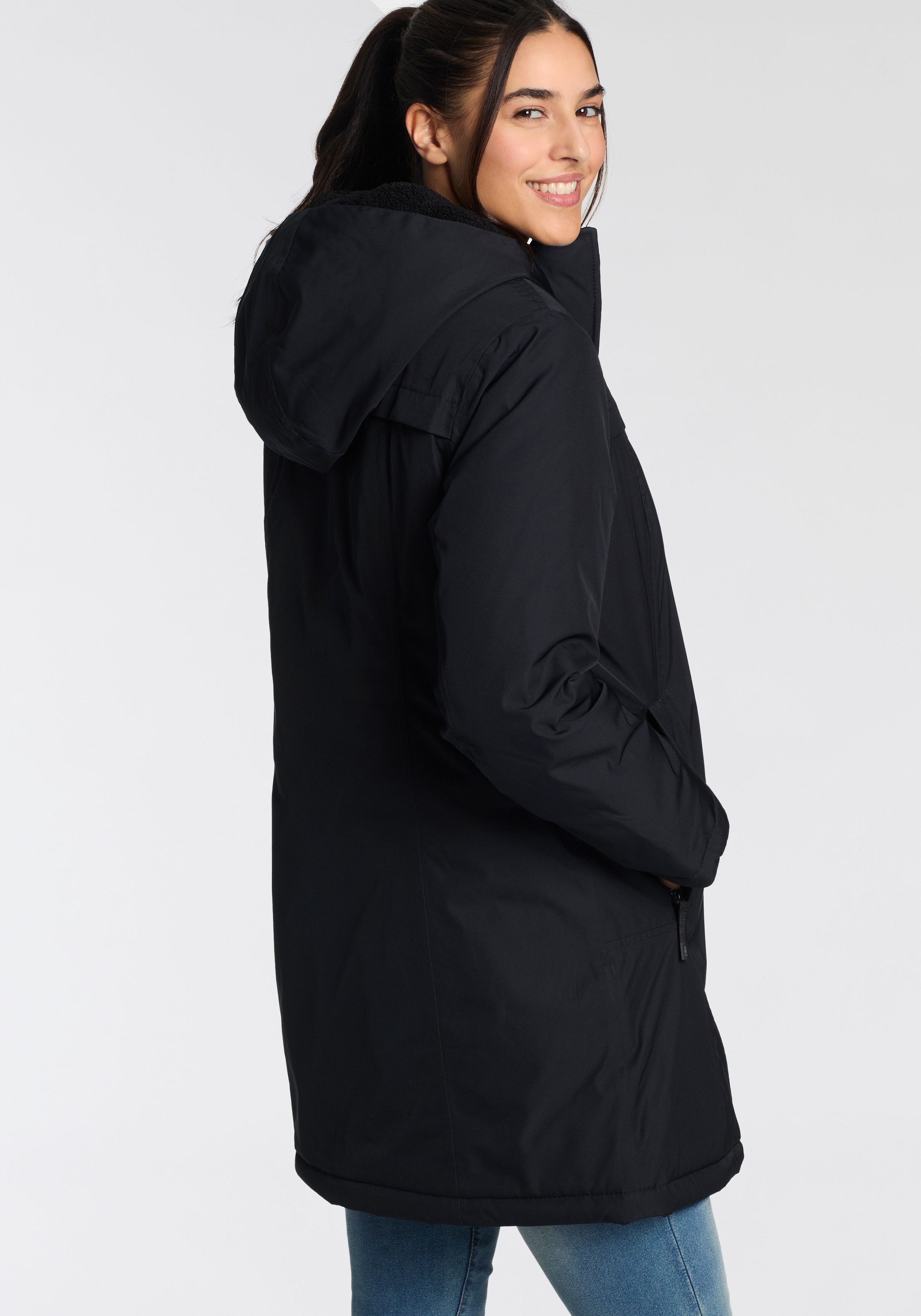 CMP Parka »WOMAN PARKA FIX HOOD«, mit Kapuze