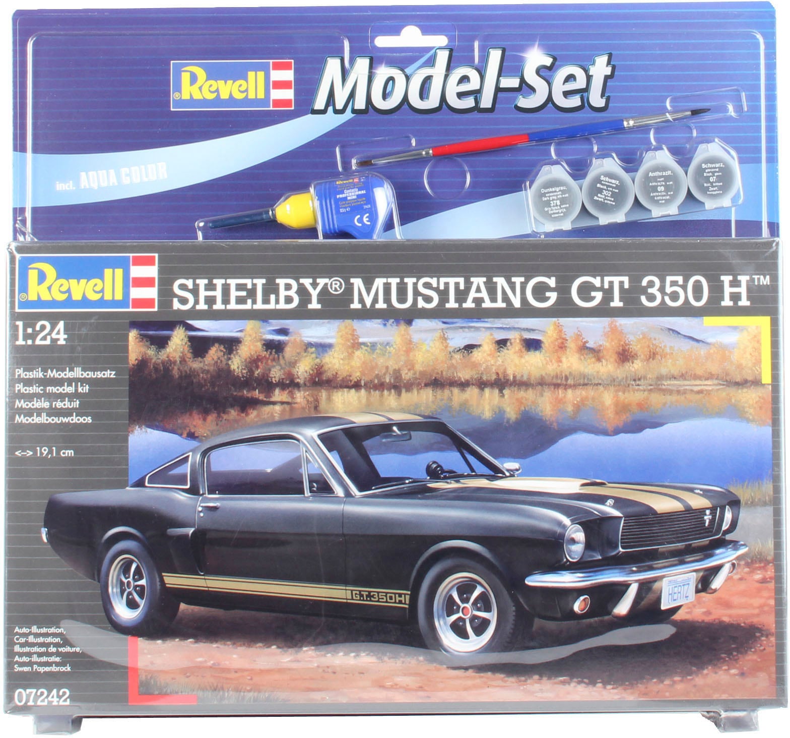 Revell® Modellbausatz »Shelby Mustang GT 350«, 1:24