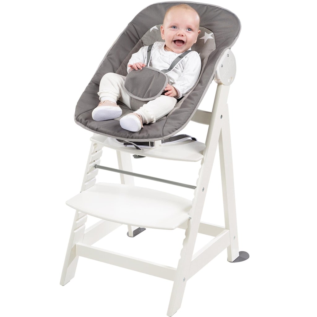 roba® Hochstuhl »2-in-1 Set Born Up, Little Stars«