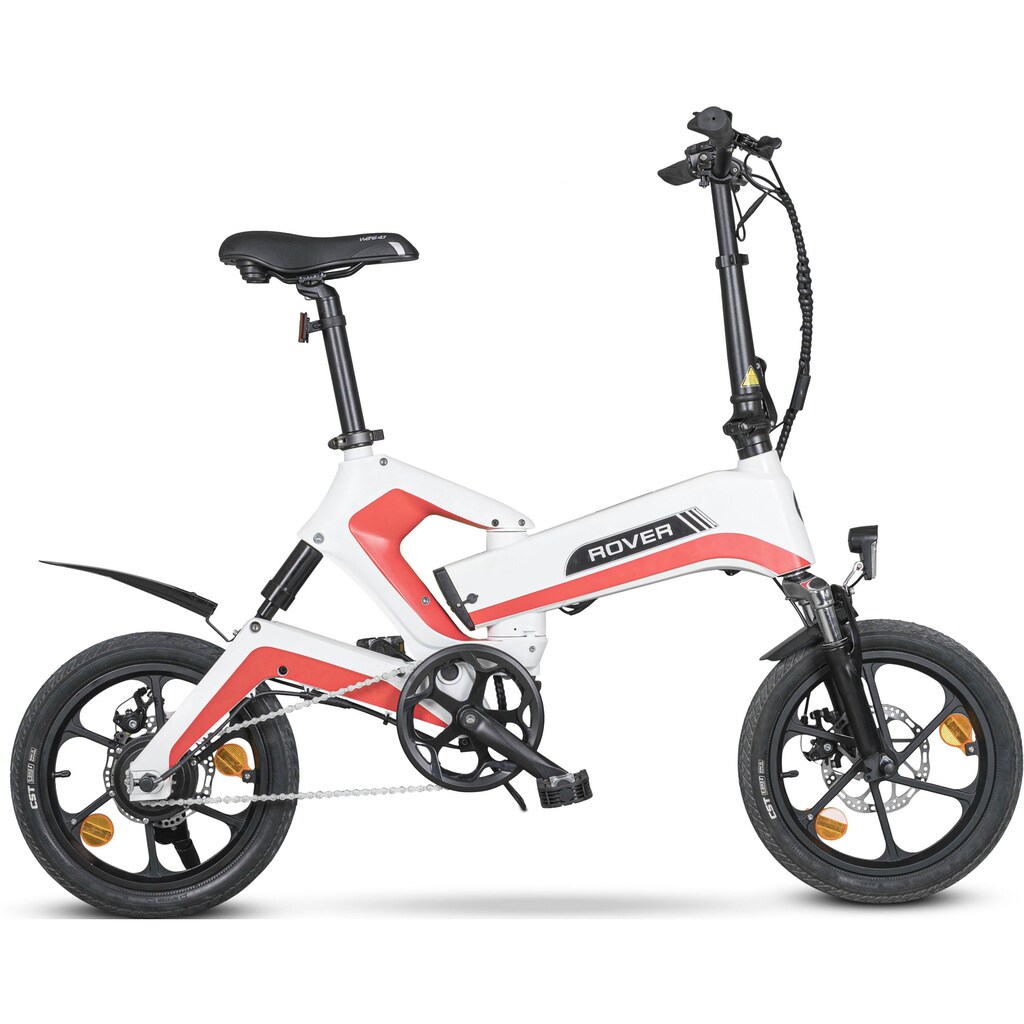 ROVER E-Bike »Fold E-Bike FFR 701«, 1 Gang, Heckmotor 250 W