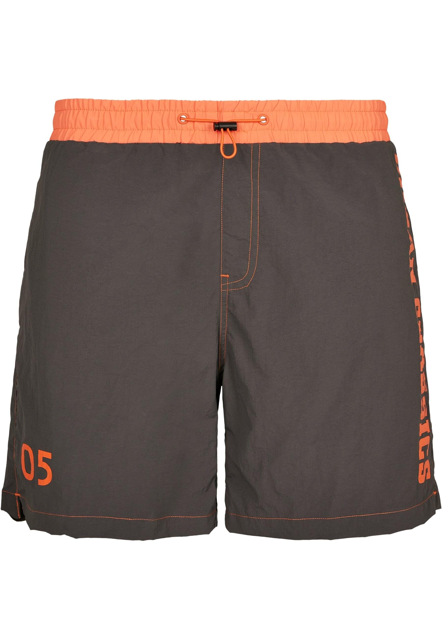 URBAN CLASSICS Badeshorts "Urban Classics Herren UC Logo Swim Shorts"