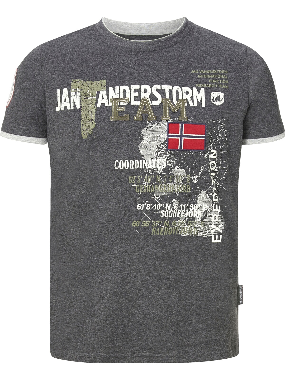 Jan Vanderstorm T-Shirt »T-Shirt SÖLVE«